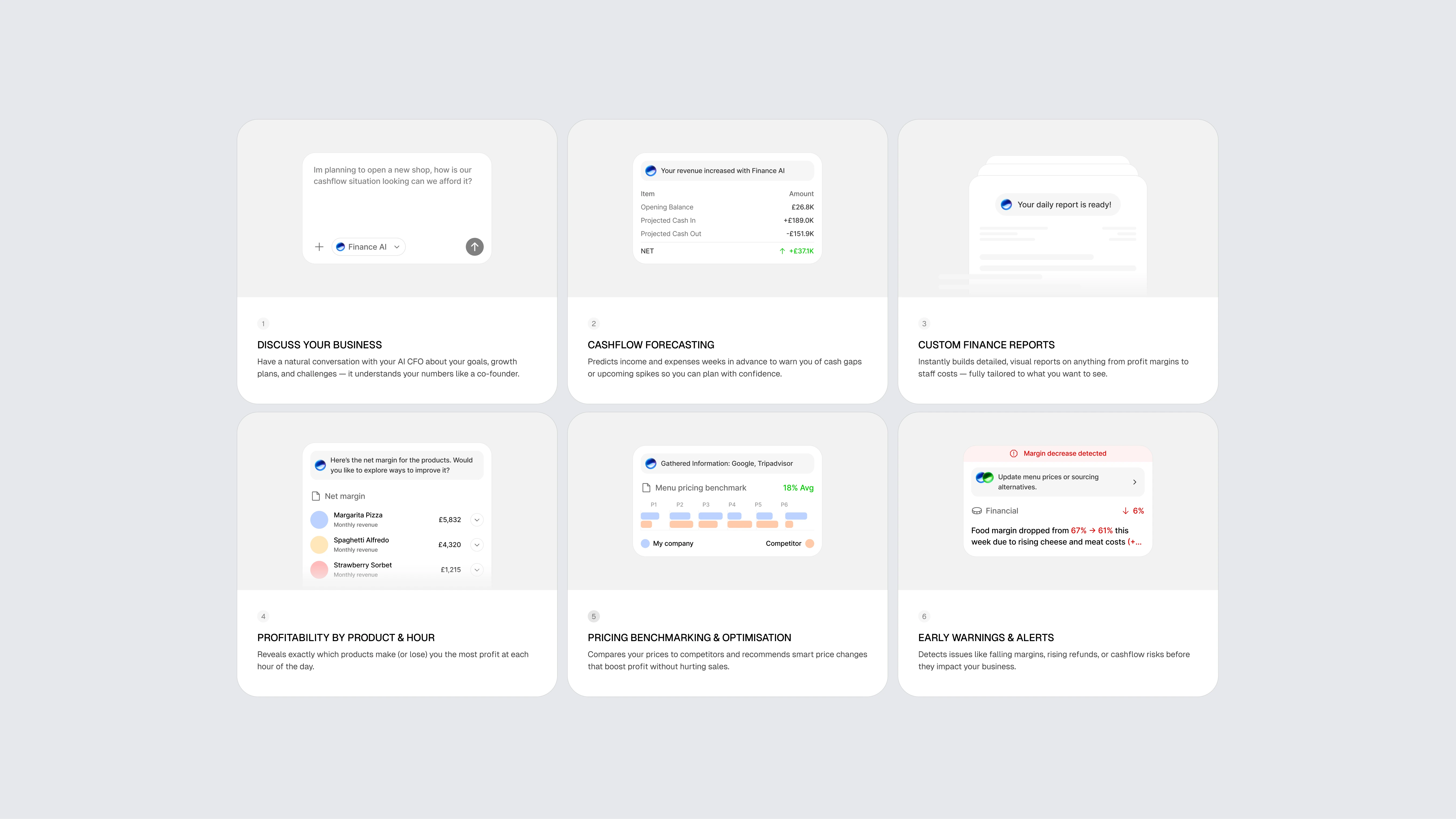 Waitlist illustration cards