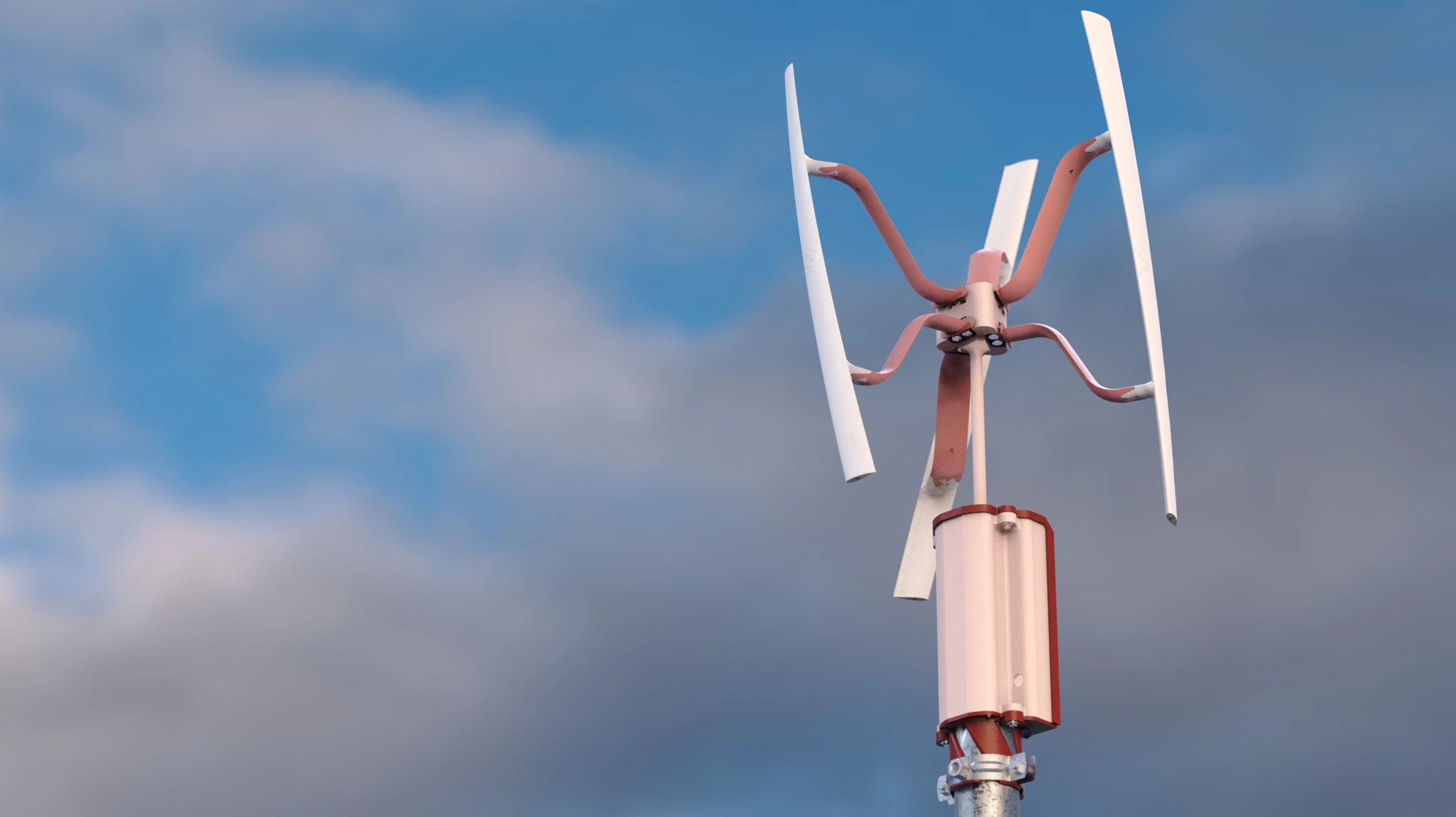 Product Modeling & Render. Each piece is designed to be fully 3D printable.