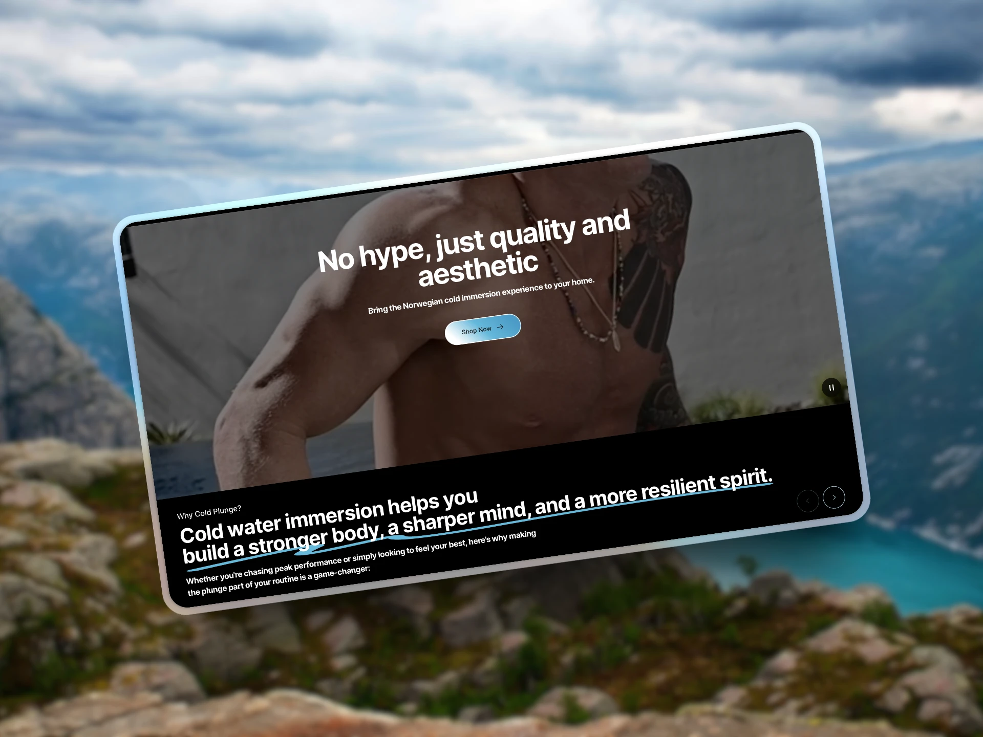 FjØRD website