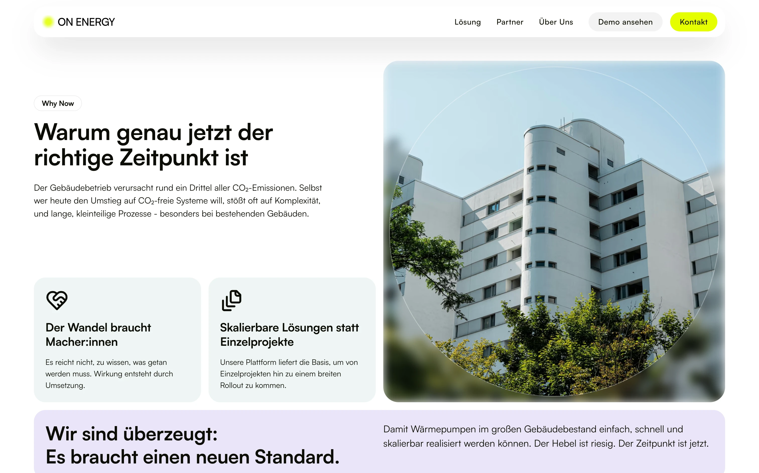 About ON ENERGY Page