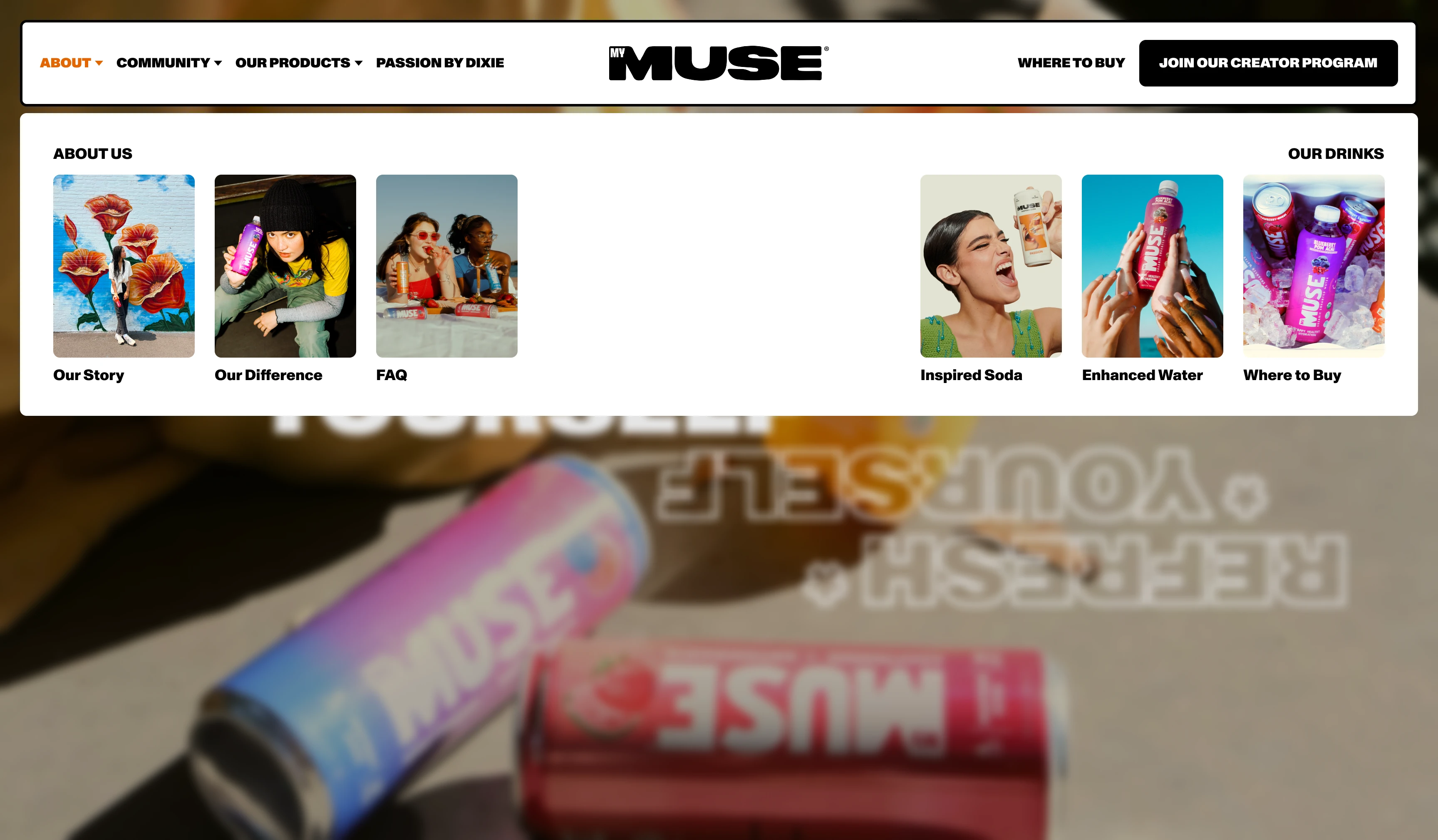Visual Menu Execution