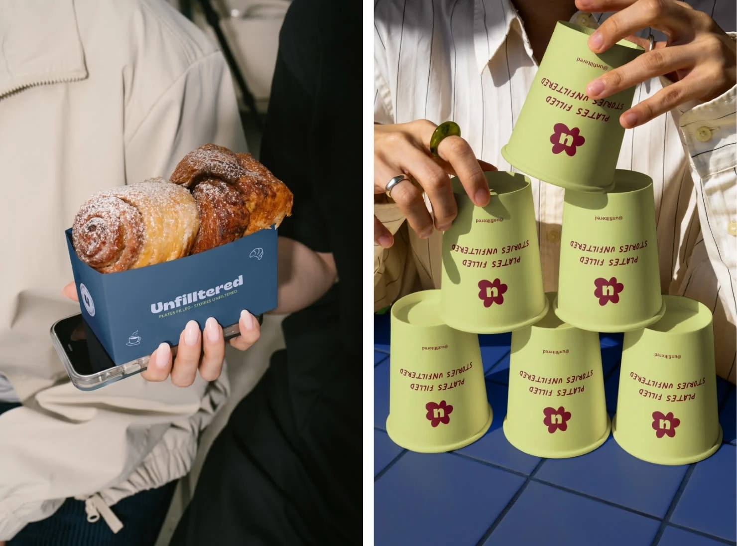 Paper Box (Left) and Cup (Right)