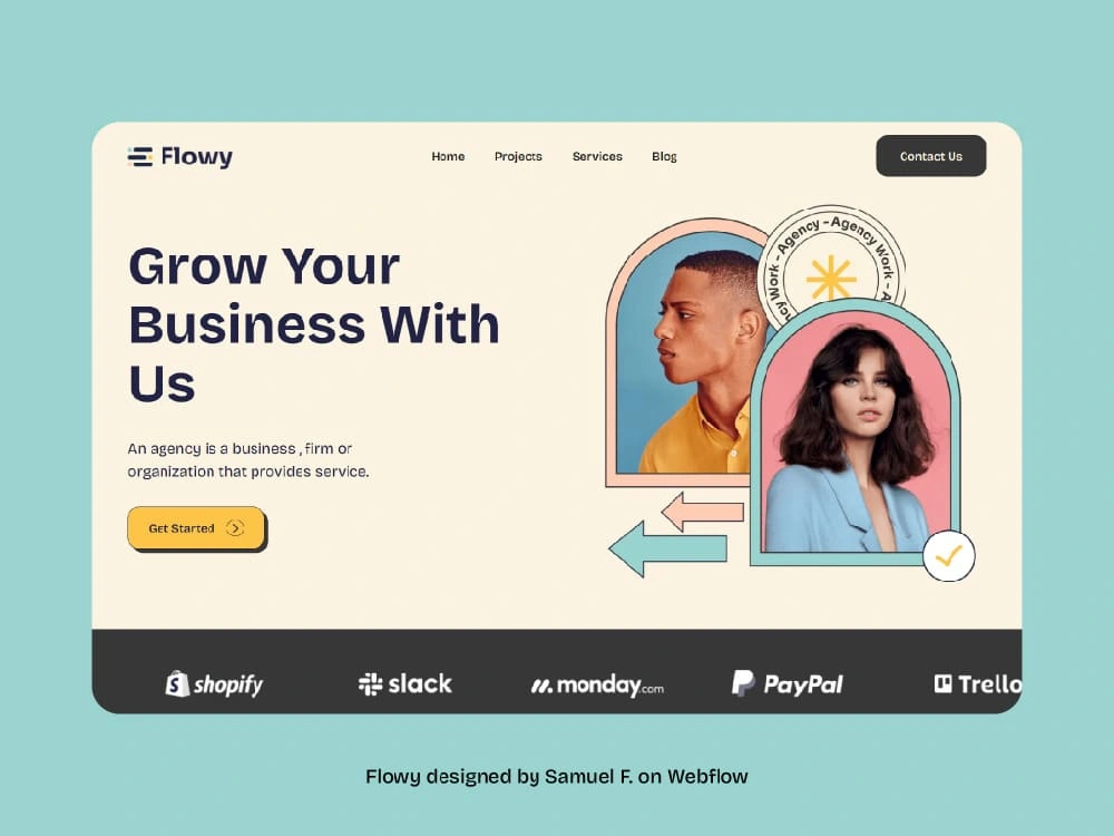 **Flow – Web Services Website**
