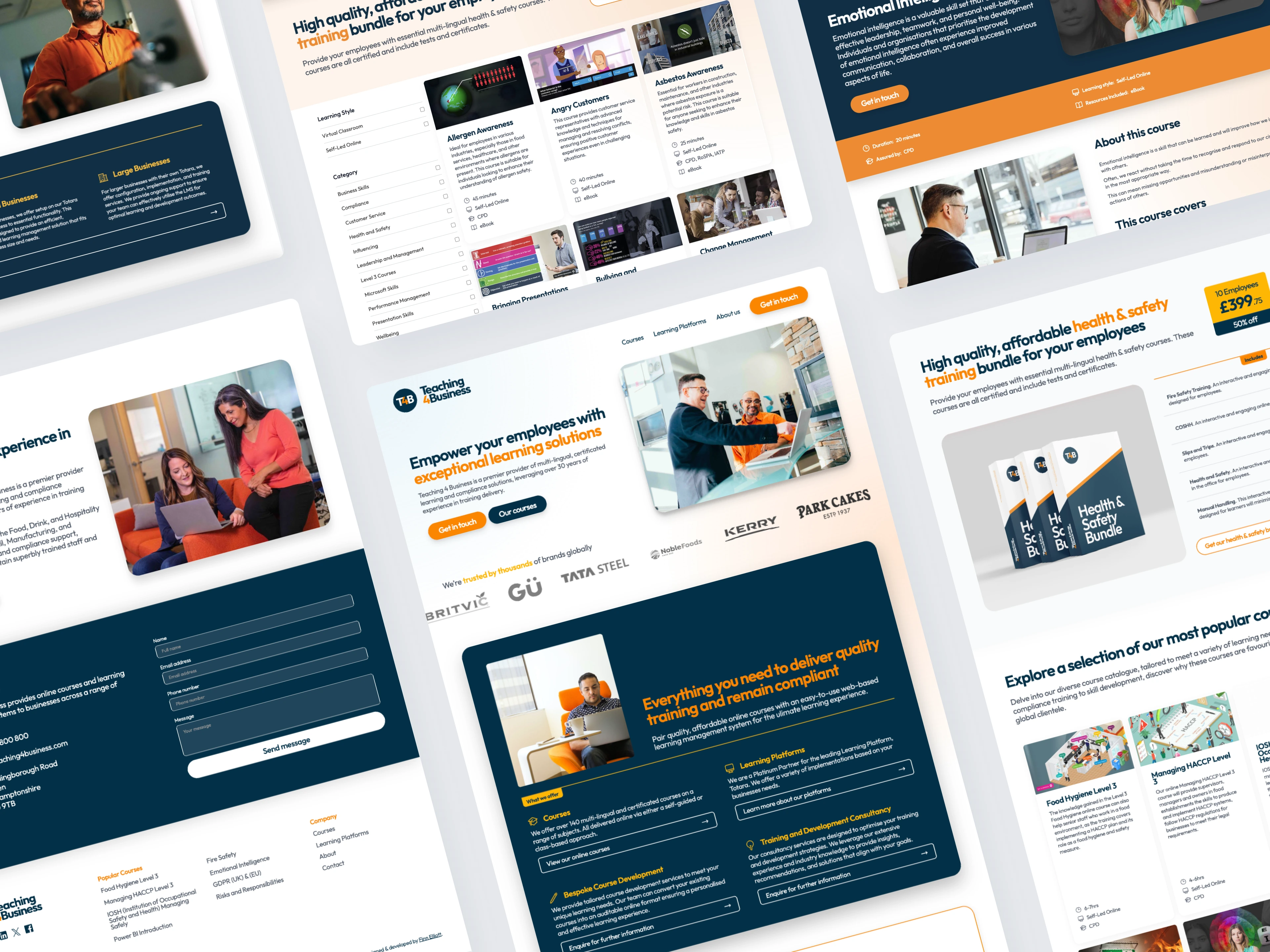 Website Design for Teaching 4 Business