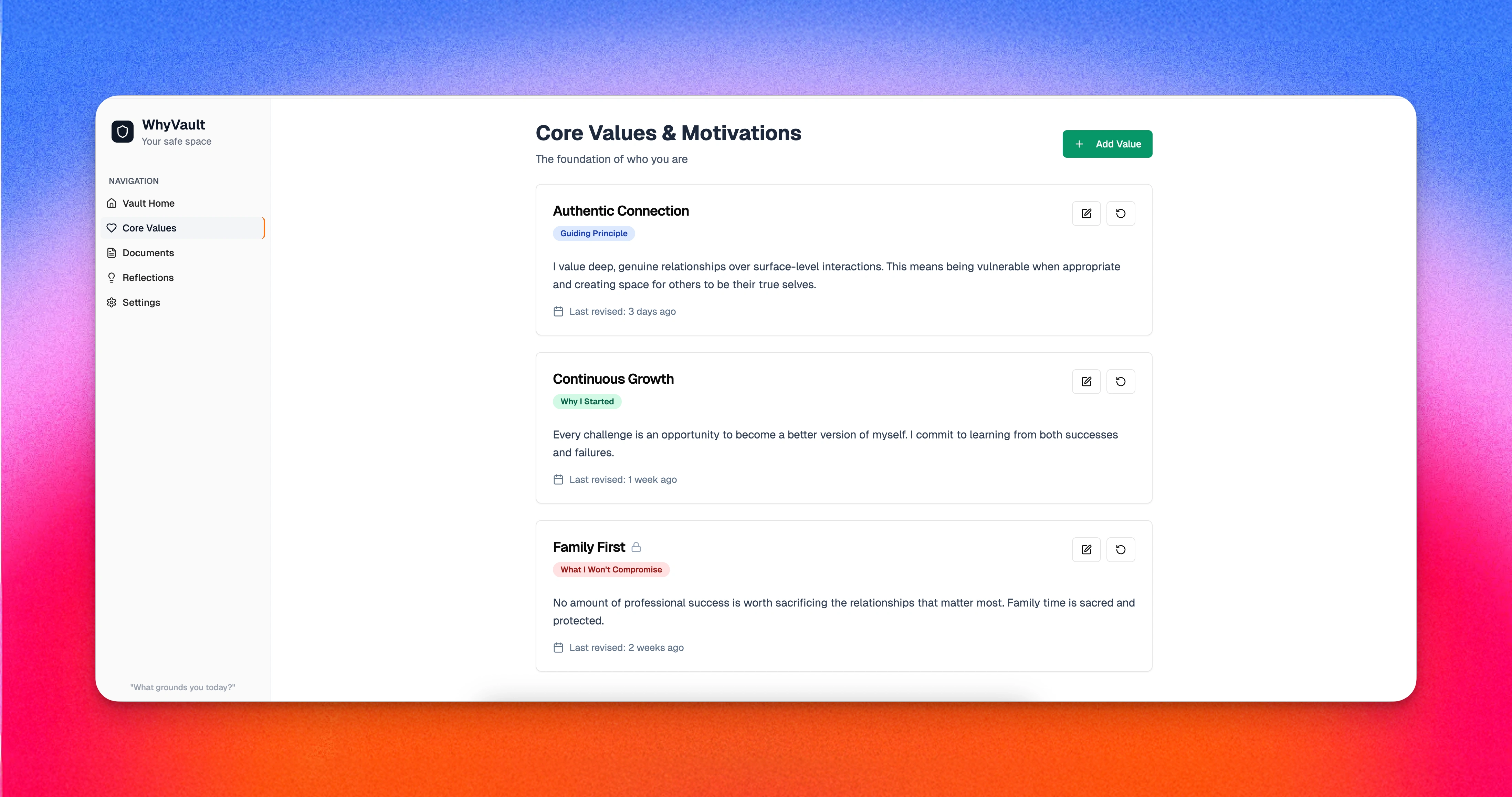 Values