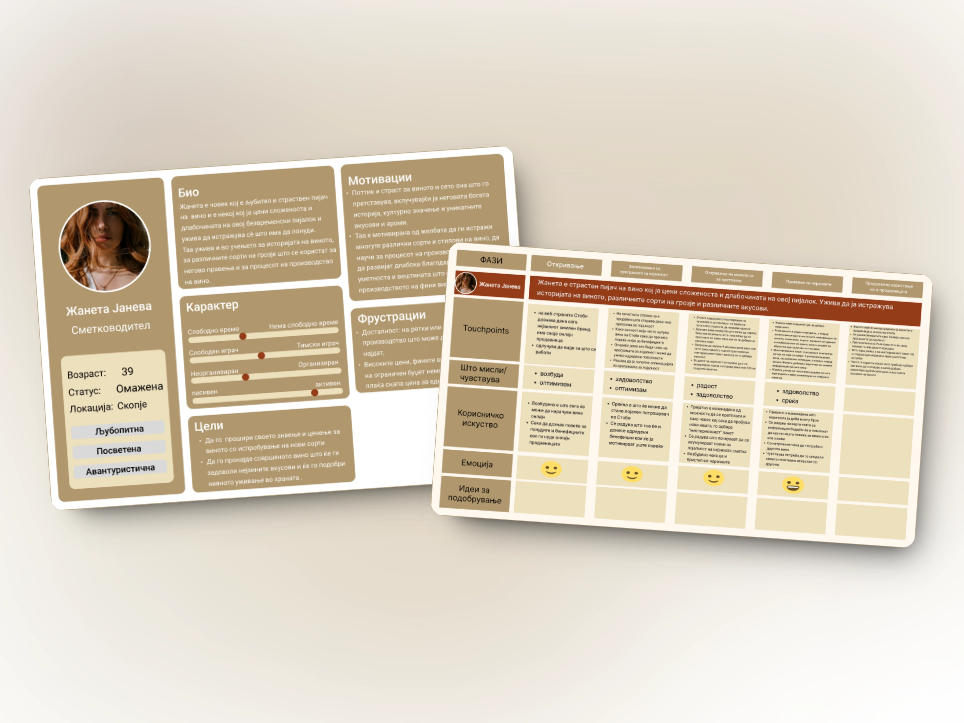 User Persona & User Journey