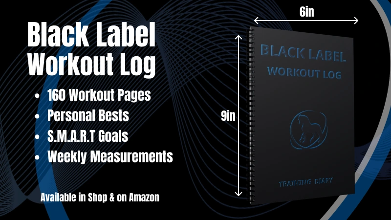 Pinterest banner for a workout journal