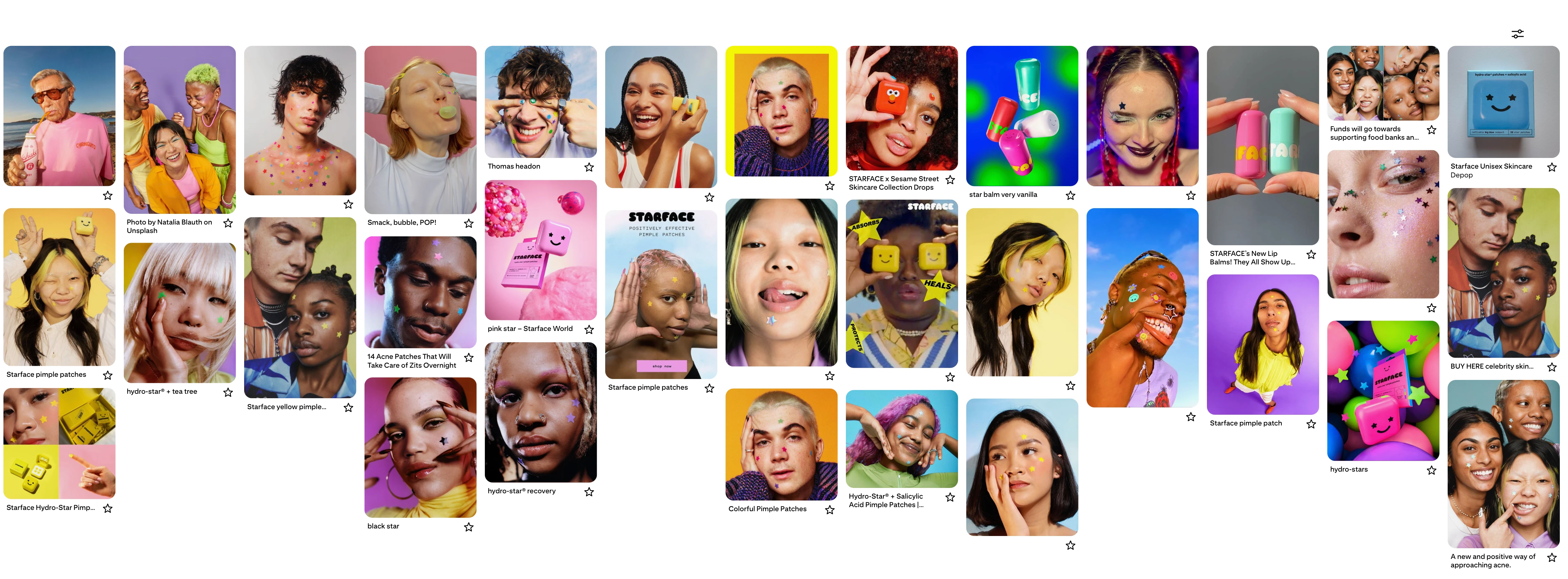 Research and moodboard creation  on Pinterest