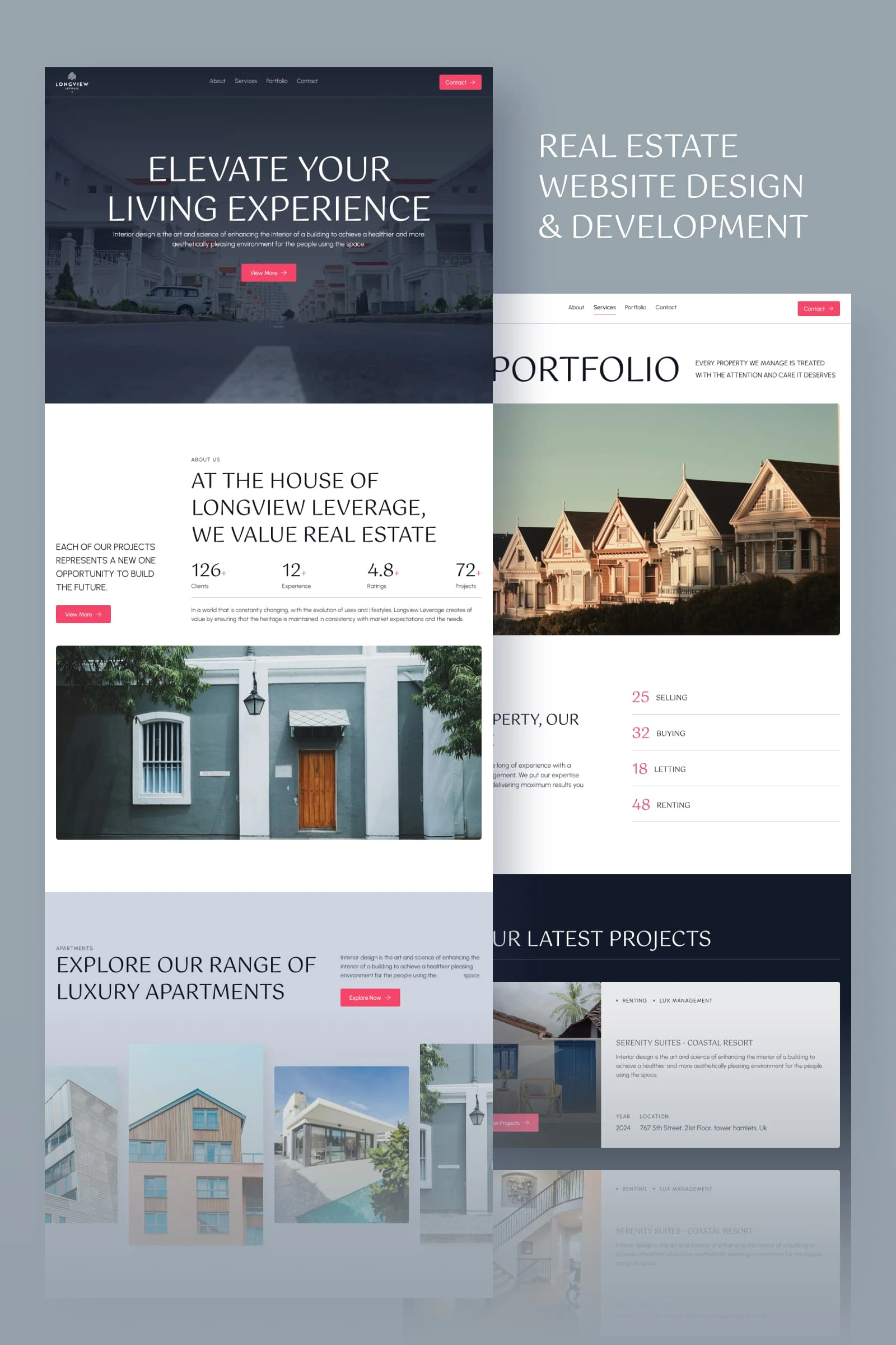 A fresh new look for Longview Leverage’s digital home.
