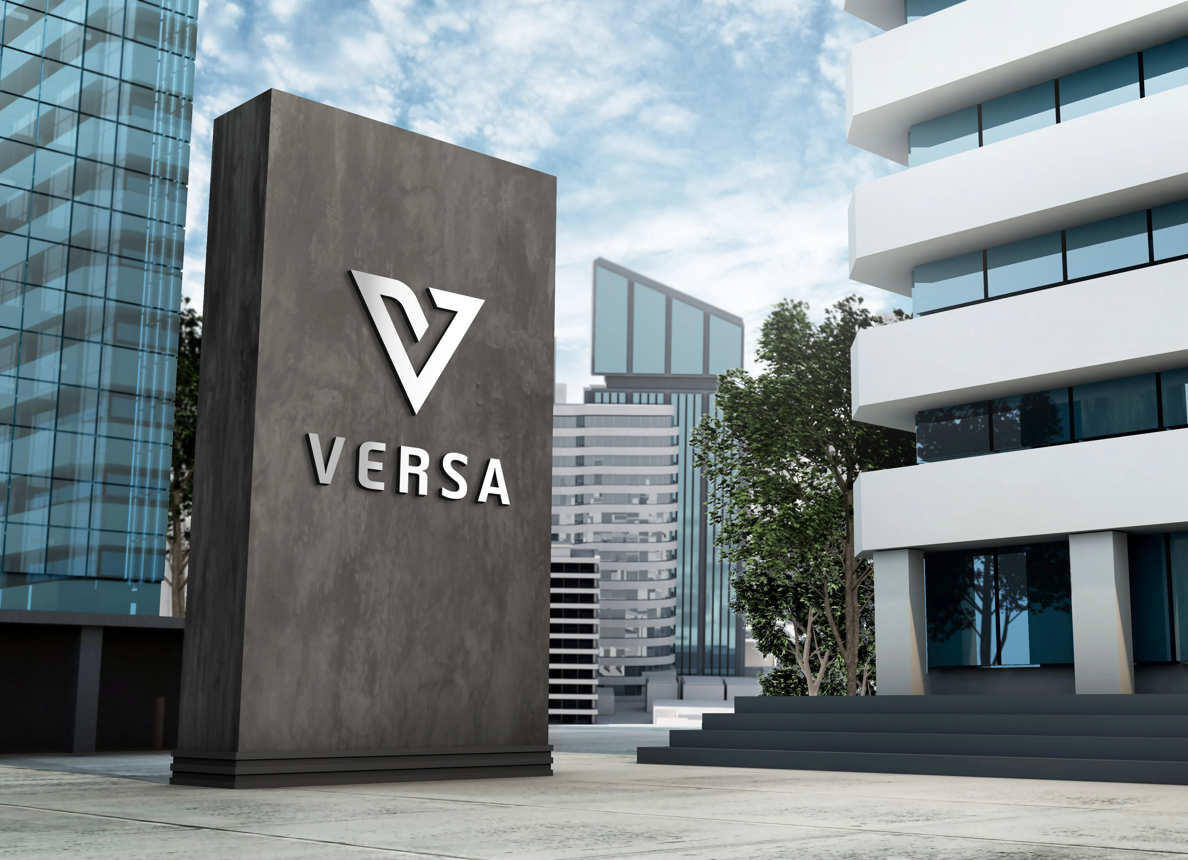 The exterior for Versa