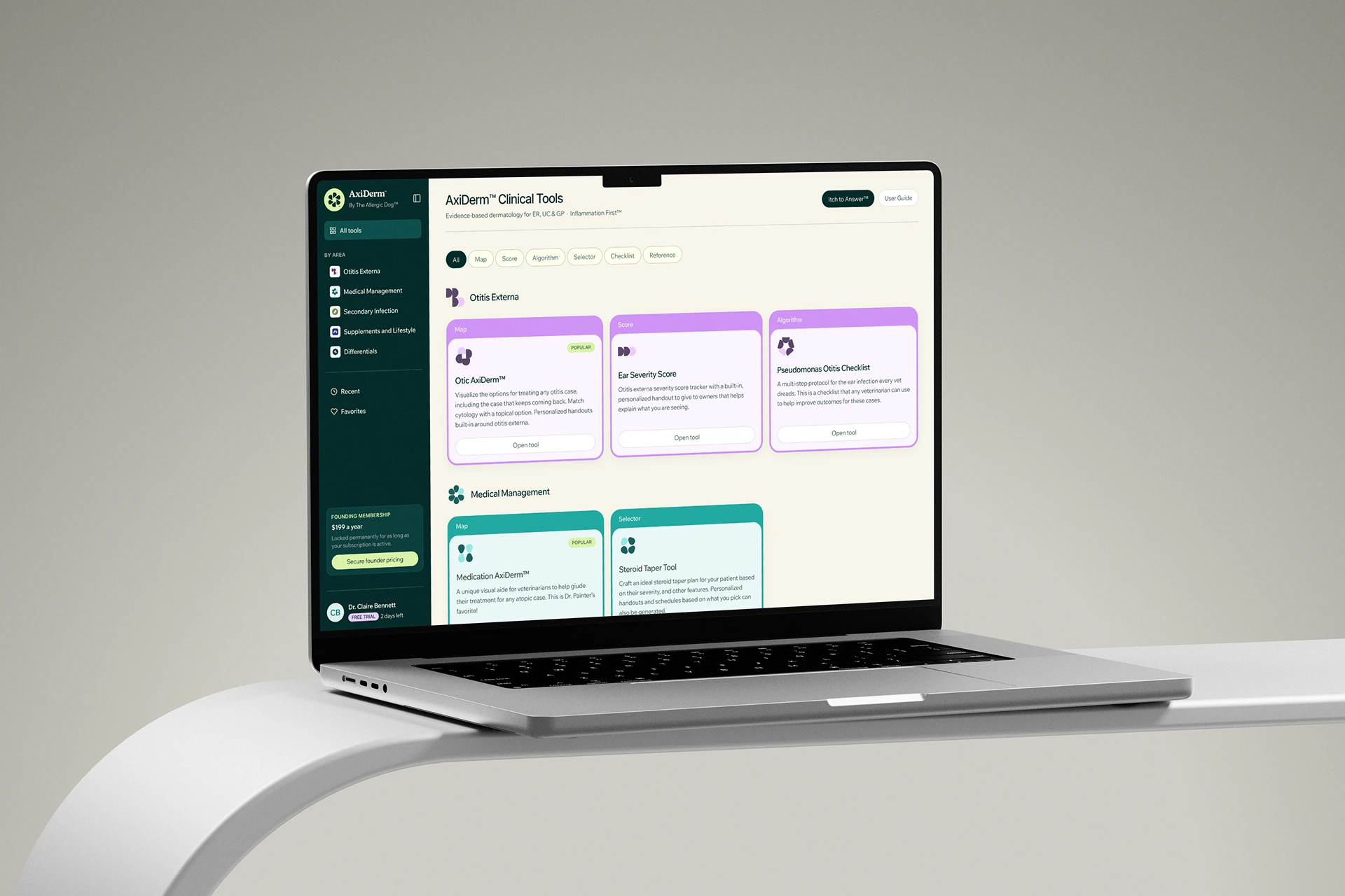 AxiDerm Dashboard