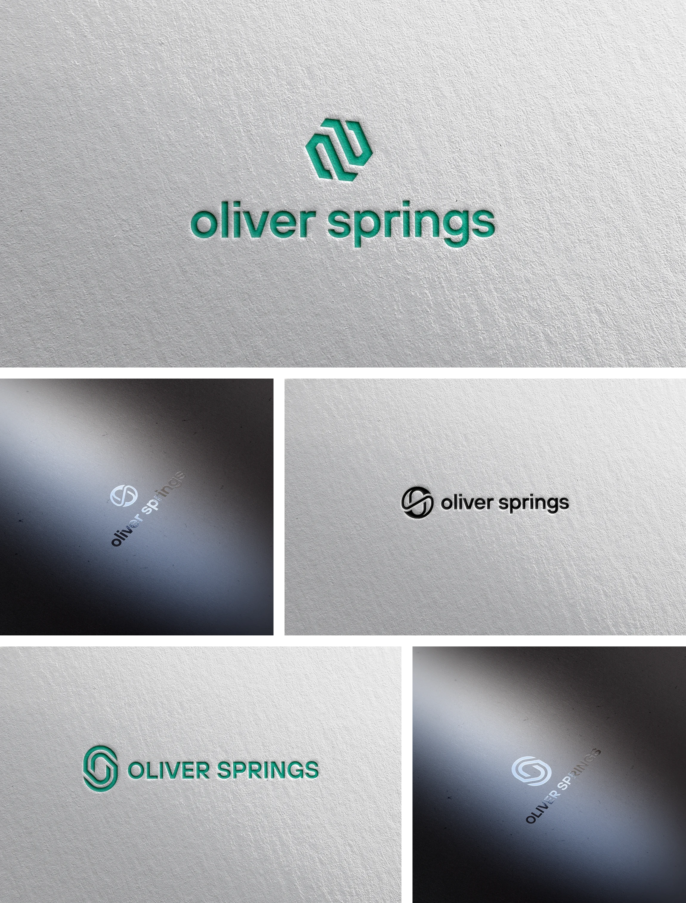 Oliver Springs Logo Options