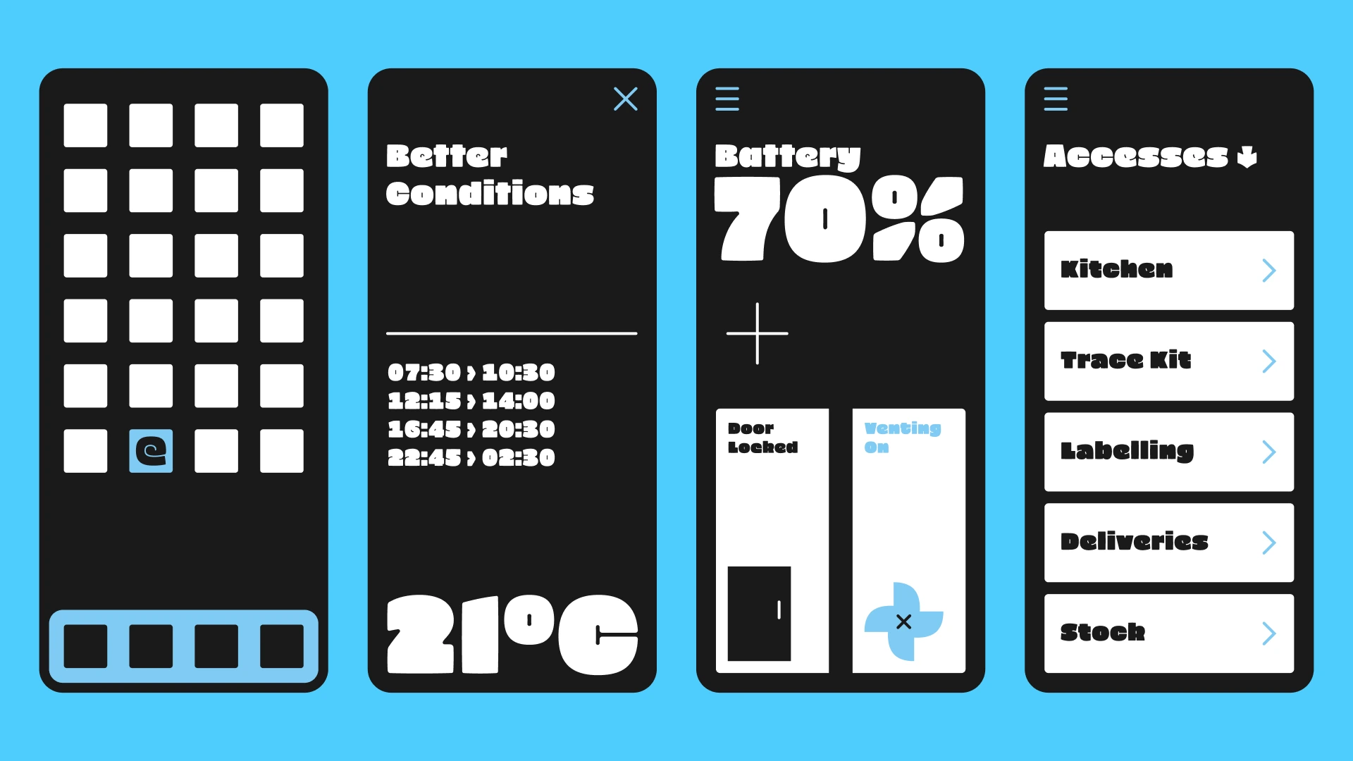 Piggle font in use