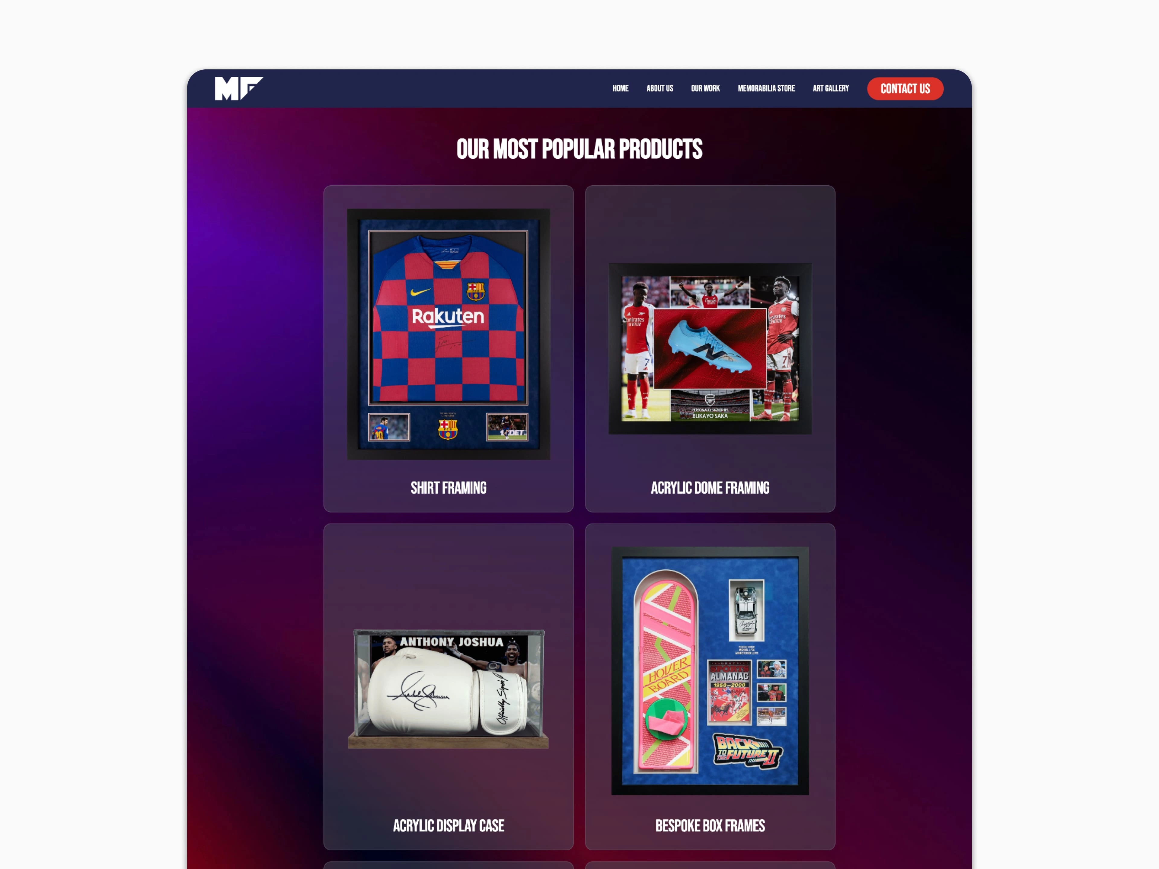 Product Page