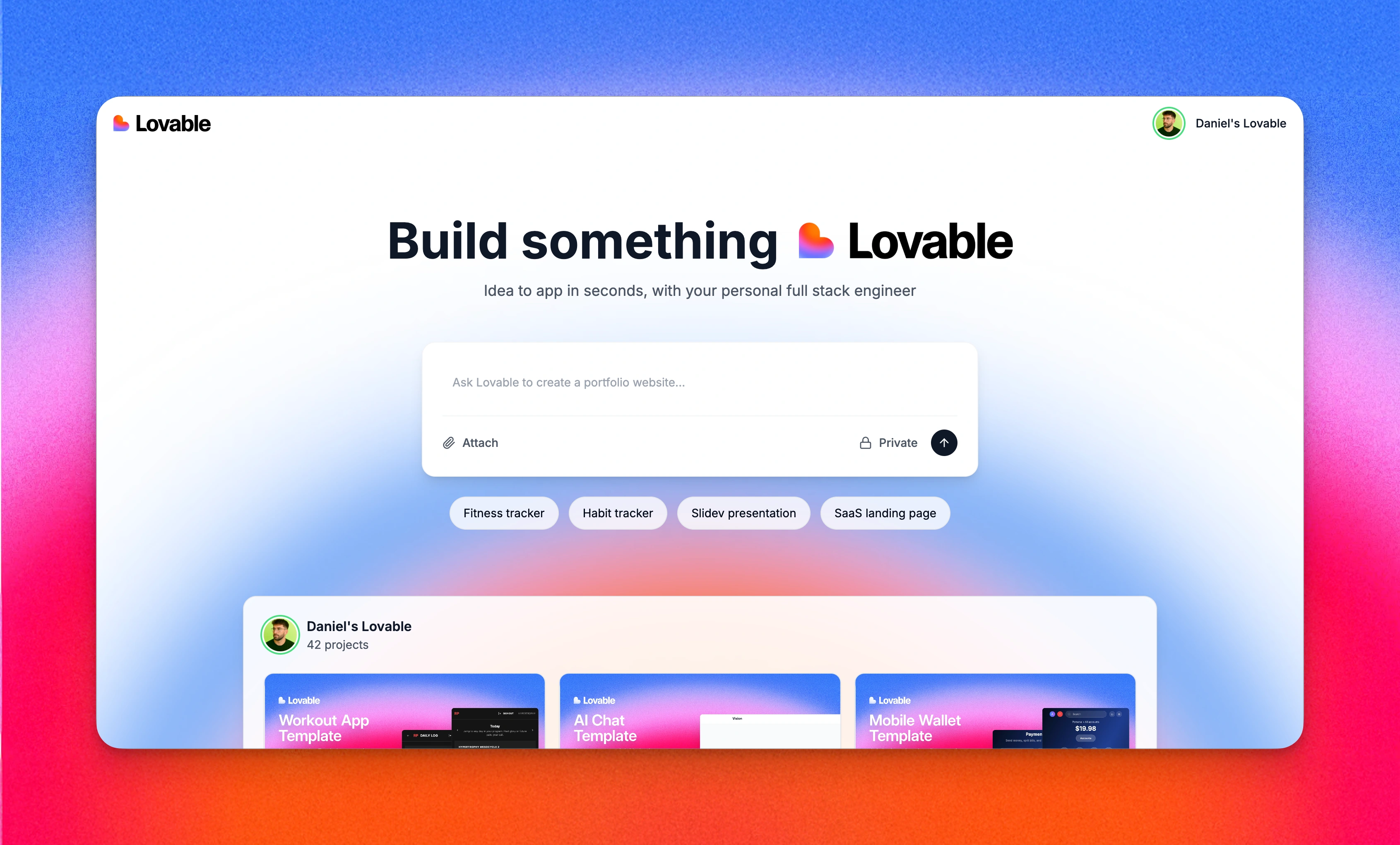 Homepage