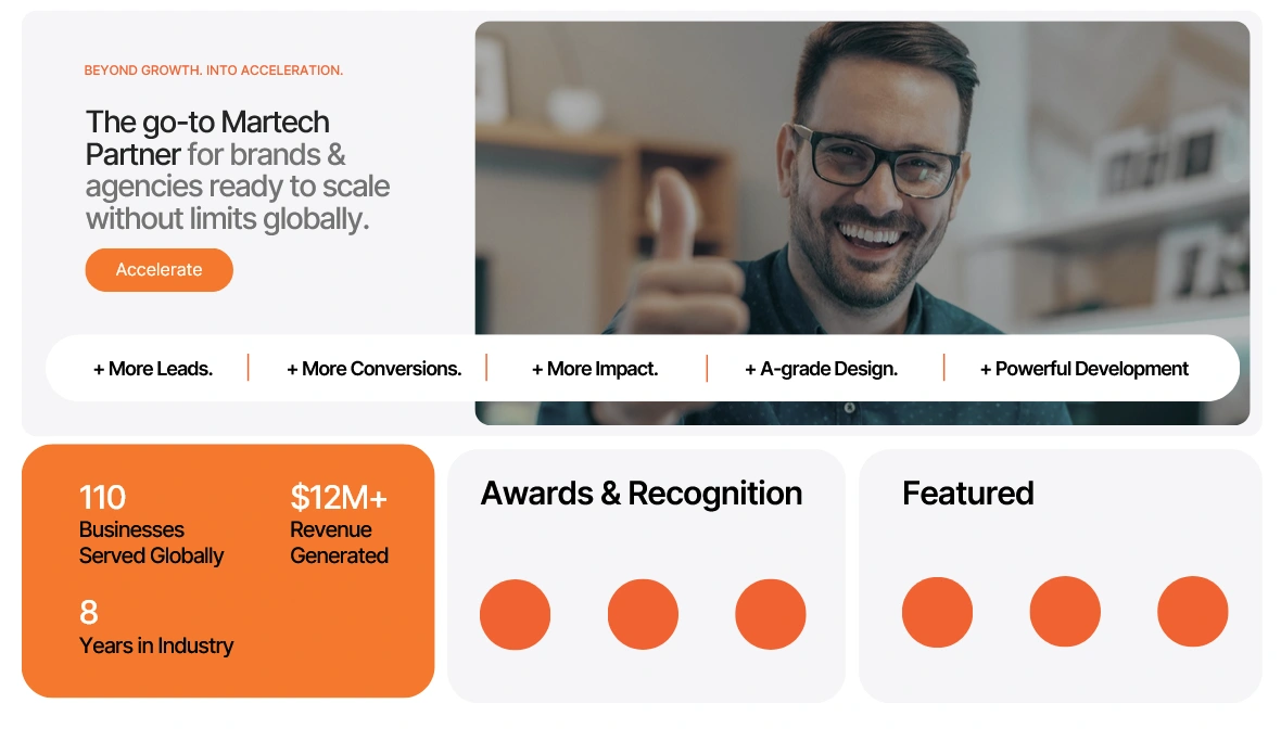 New Website Design - Hero Section
