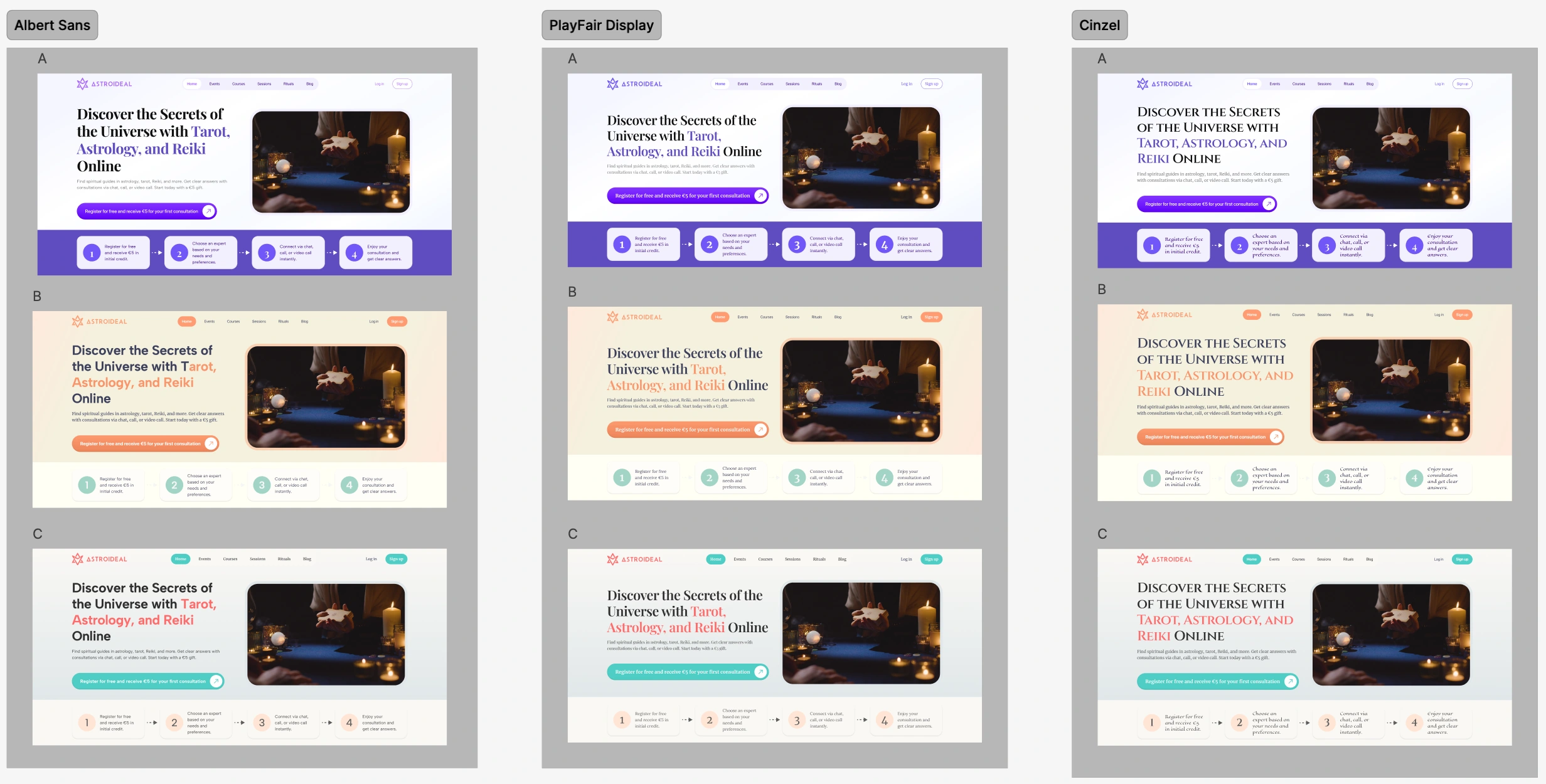 Multiple redesign options to suit customer preferences.