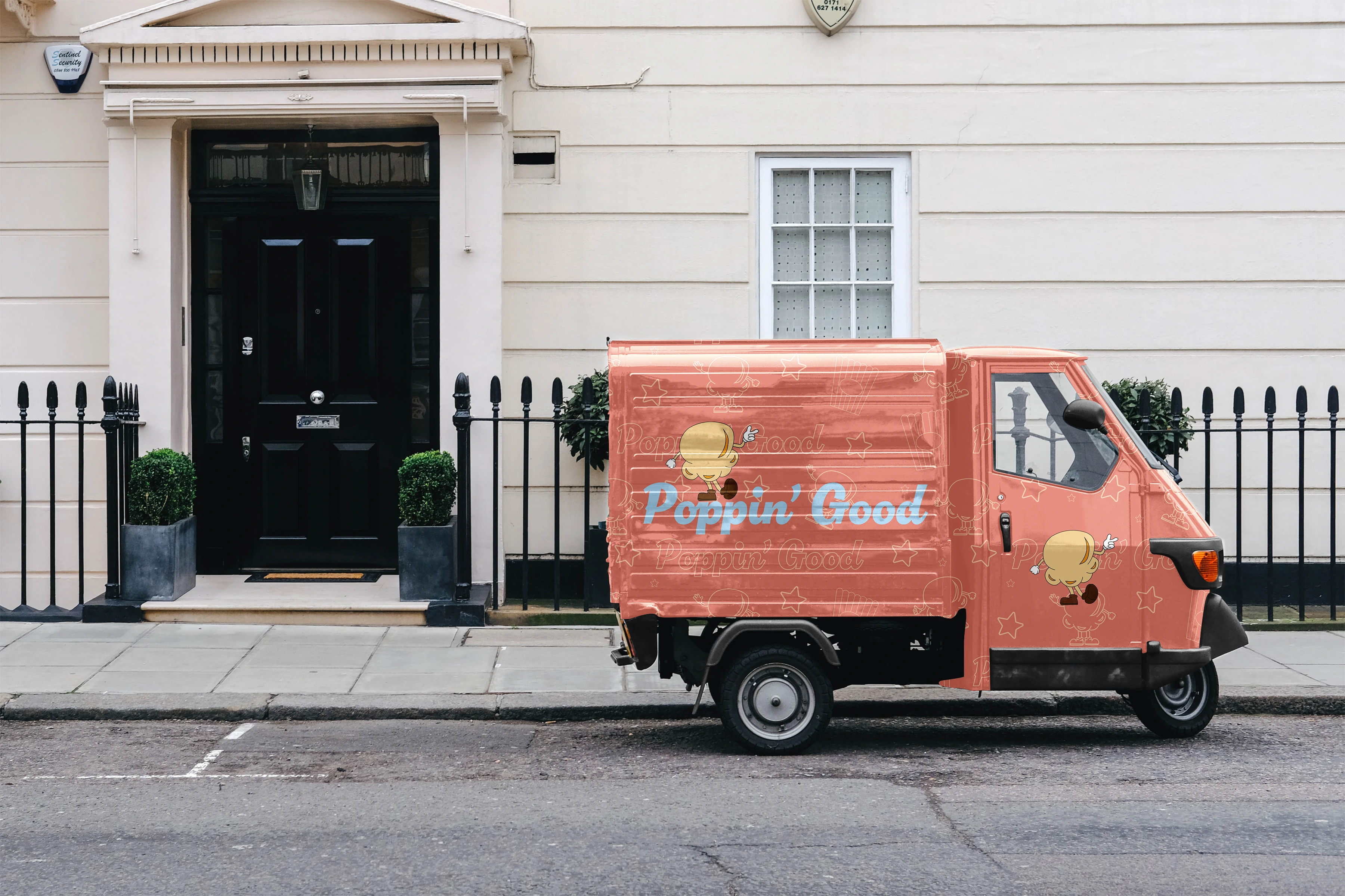 Poppin' Good Delivery Van
