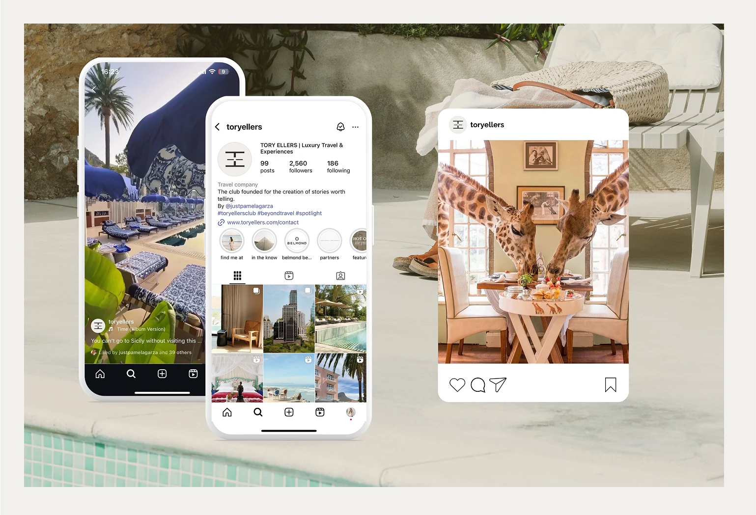 SOCIAL MEDIA STRATEGY AND CONTENT FOR TORY ELLERS