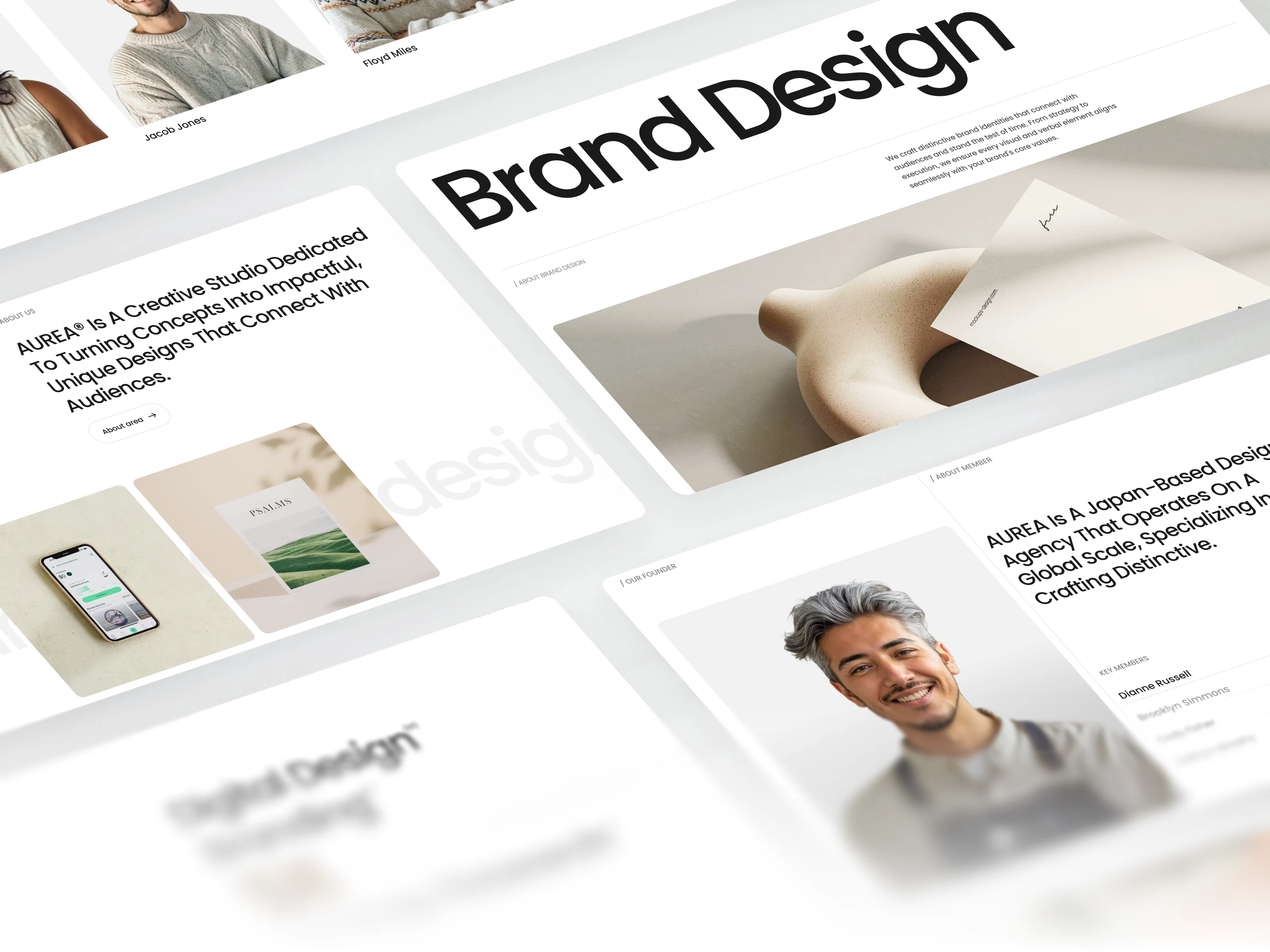 AUREA - Studio website