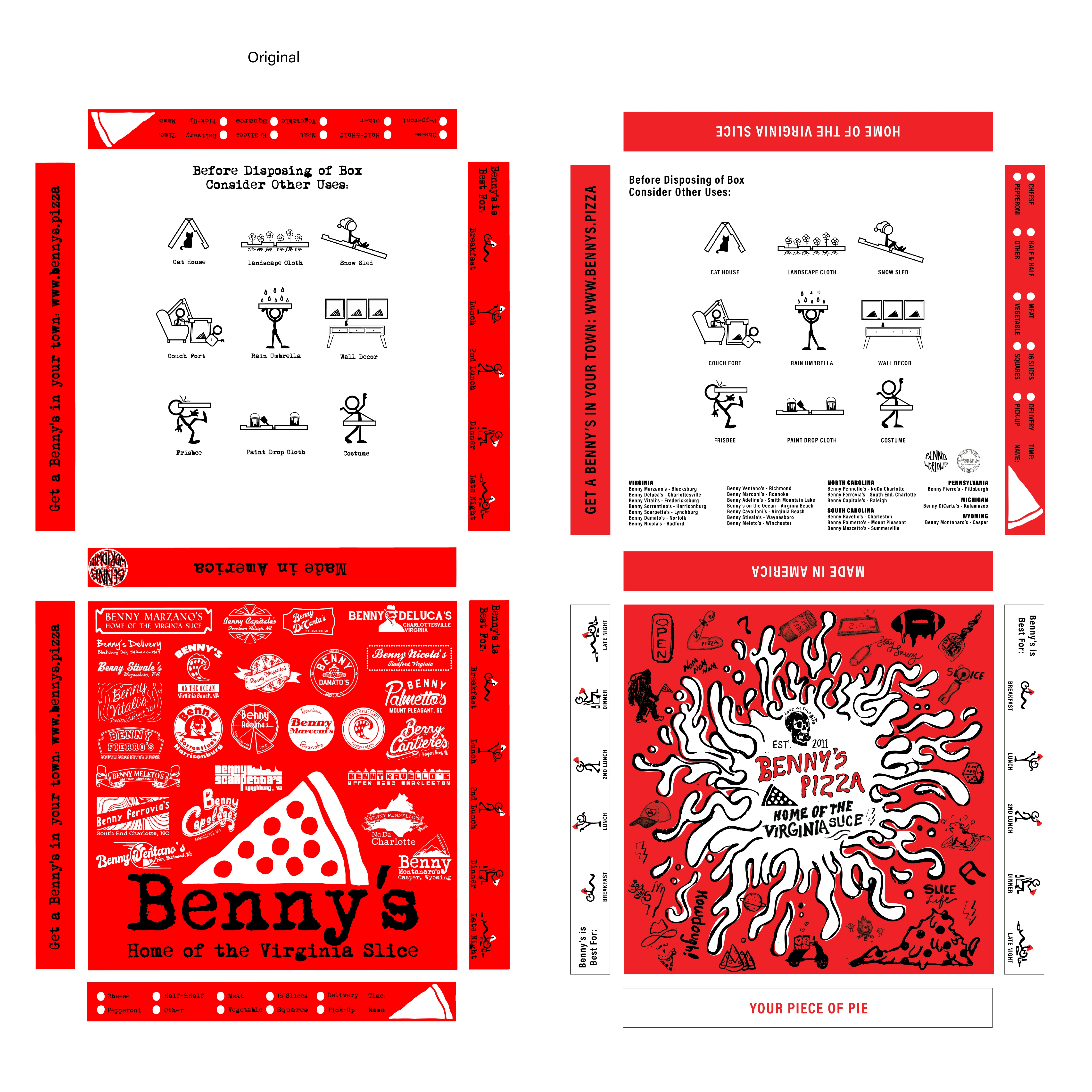 Original Box To The Left & Rebrand To The Right