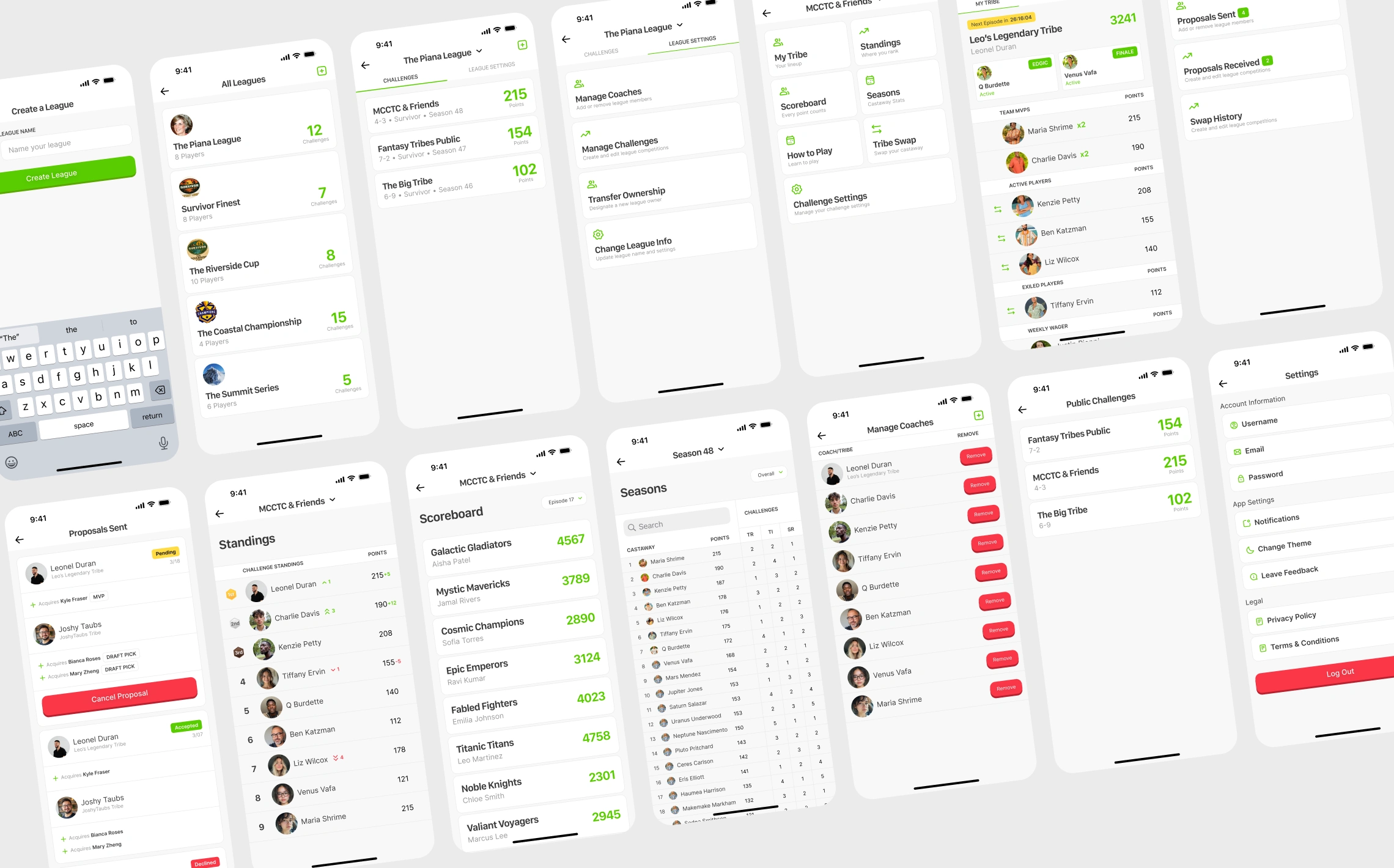 Fantasy Tribe Screens