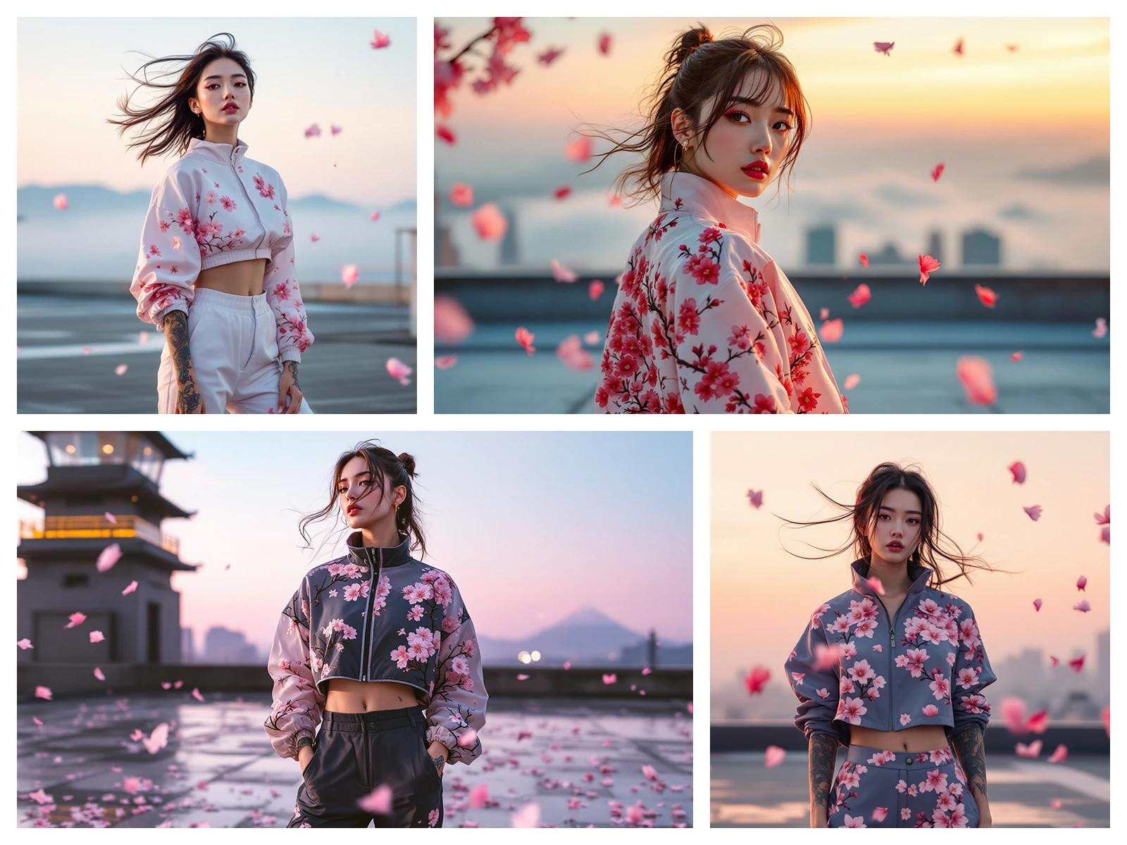 A fusion of folklore and fashion — YEN:01 reimagines Japanese streetwear through cinematic AI visuals and myth-infused garments.