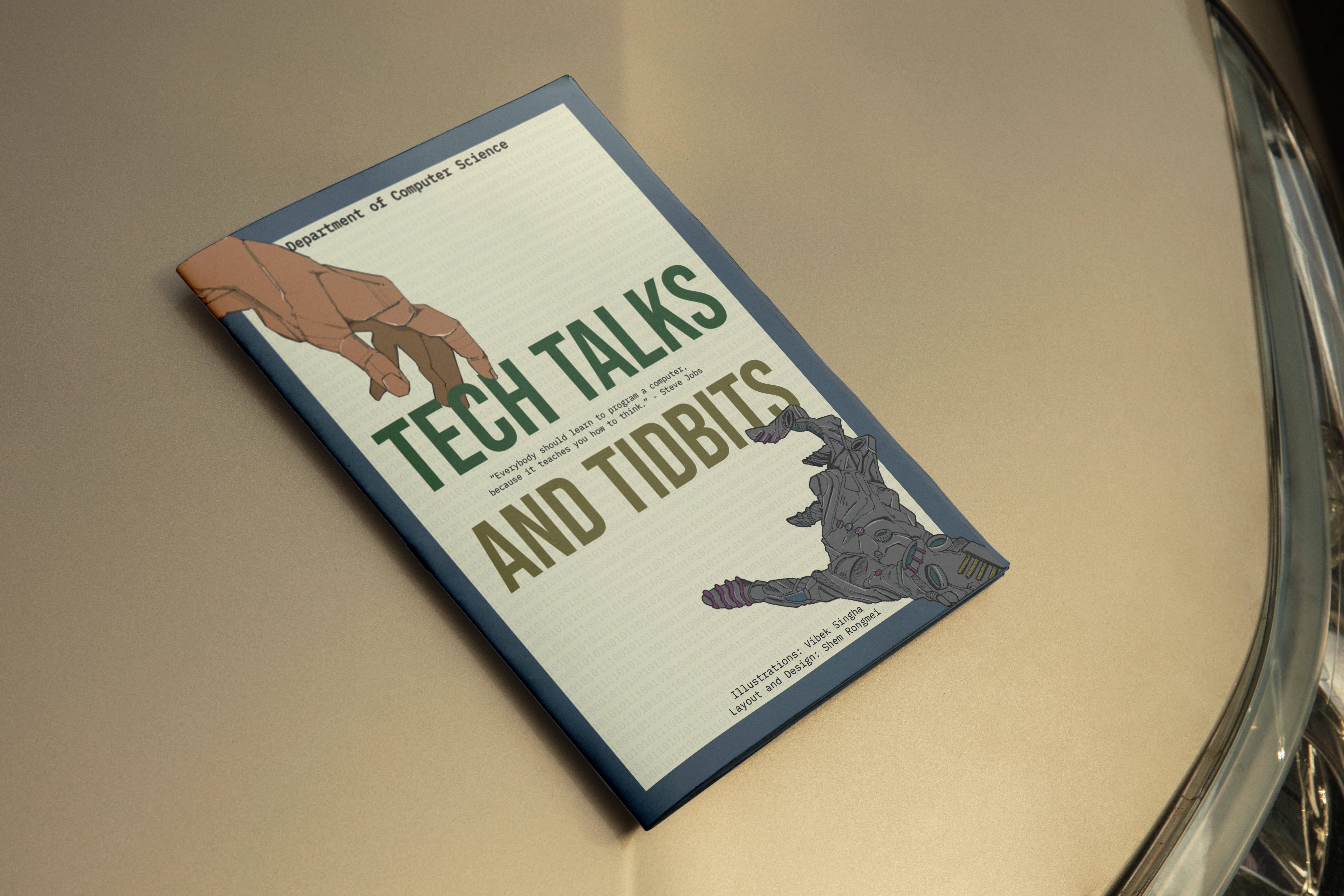 Magazine design for Saint Edmunds College