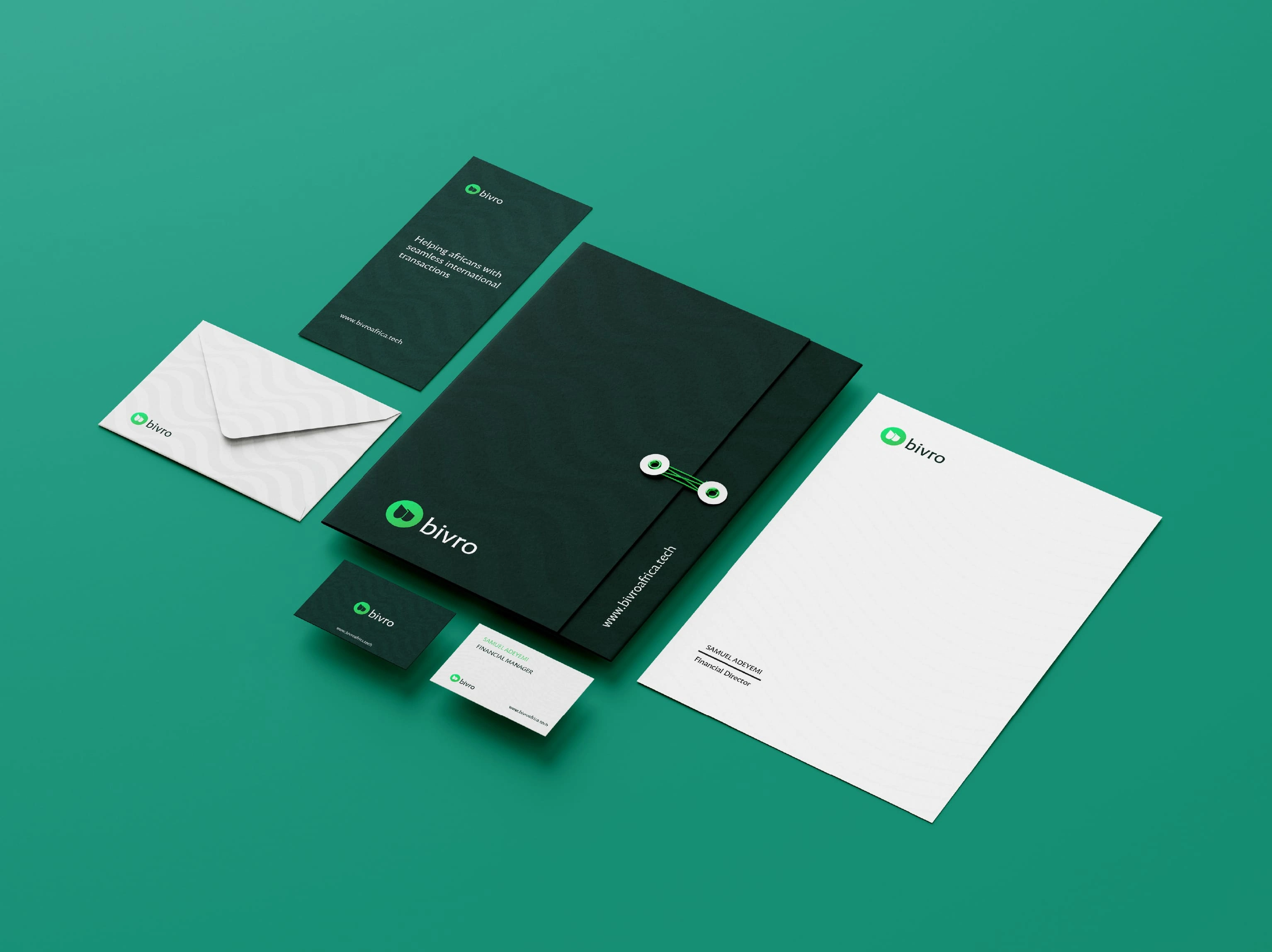 More on the stationery designs.