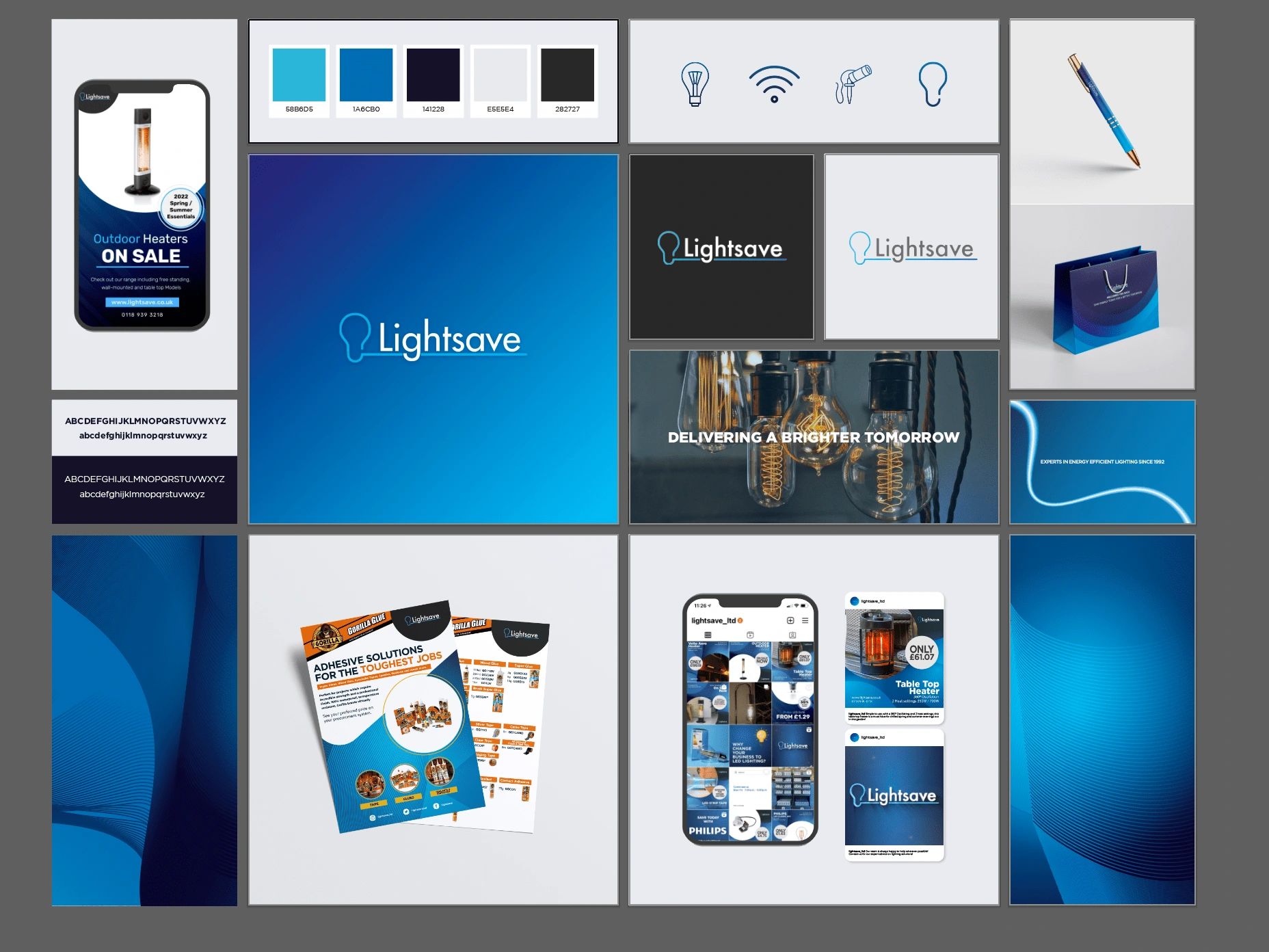 Lightsave Brand Board