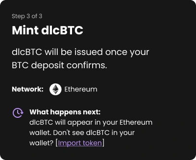Helpful instructions guide the user through every step, removing uncertainty and doubt.
