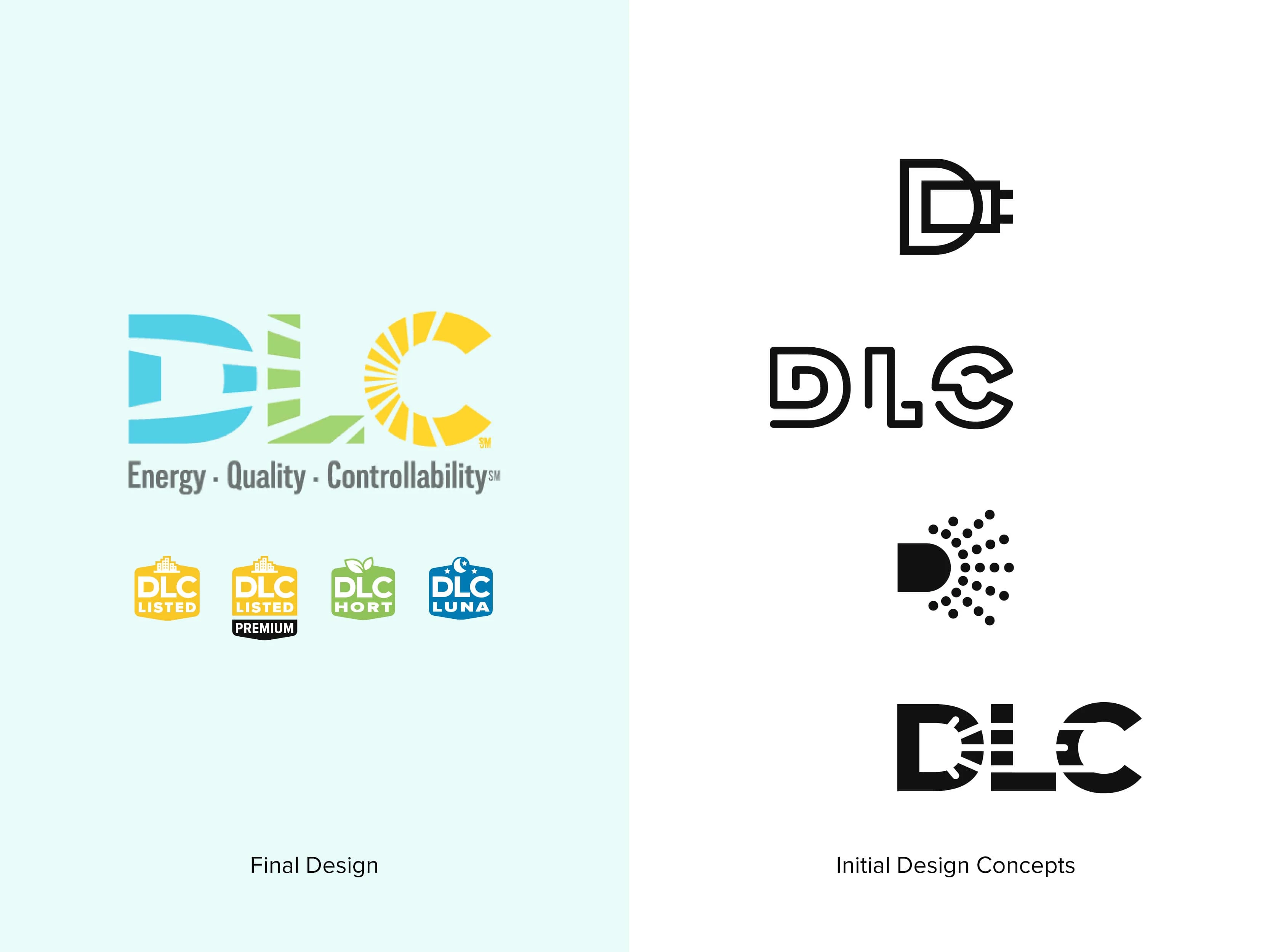 Logo for a nonprofit that advocates for energy efficient lighting.