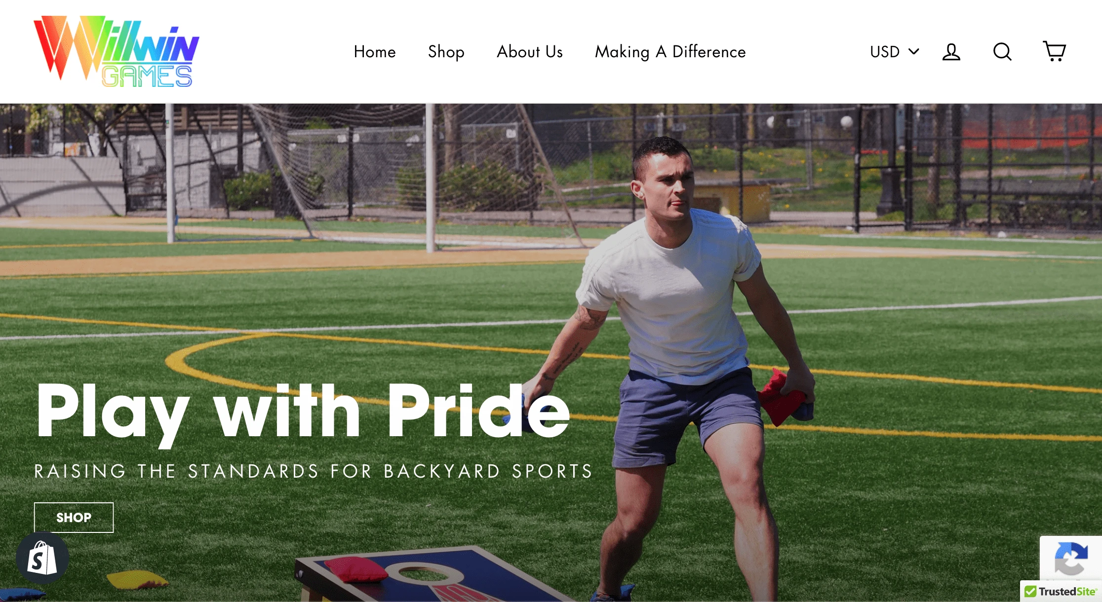 Shopify Landing Page