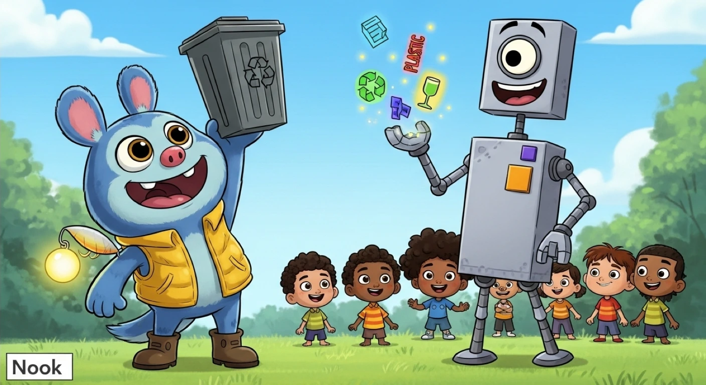 Storyboard 2 - Teaching Recycling