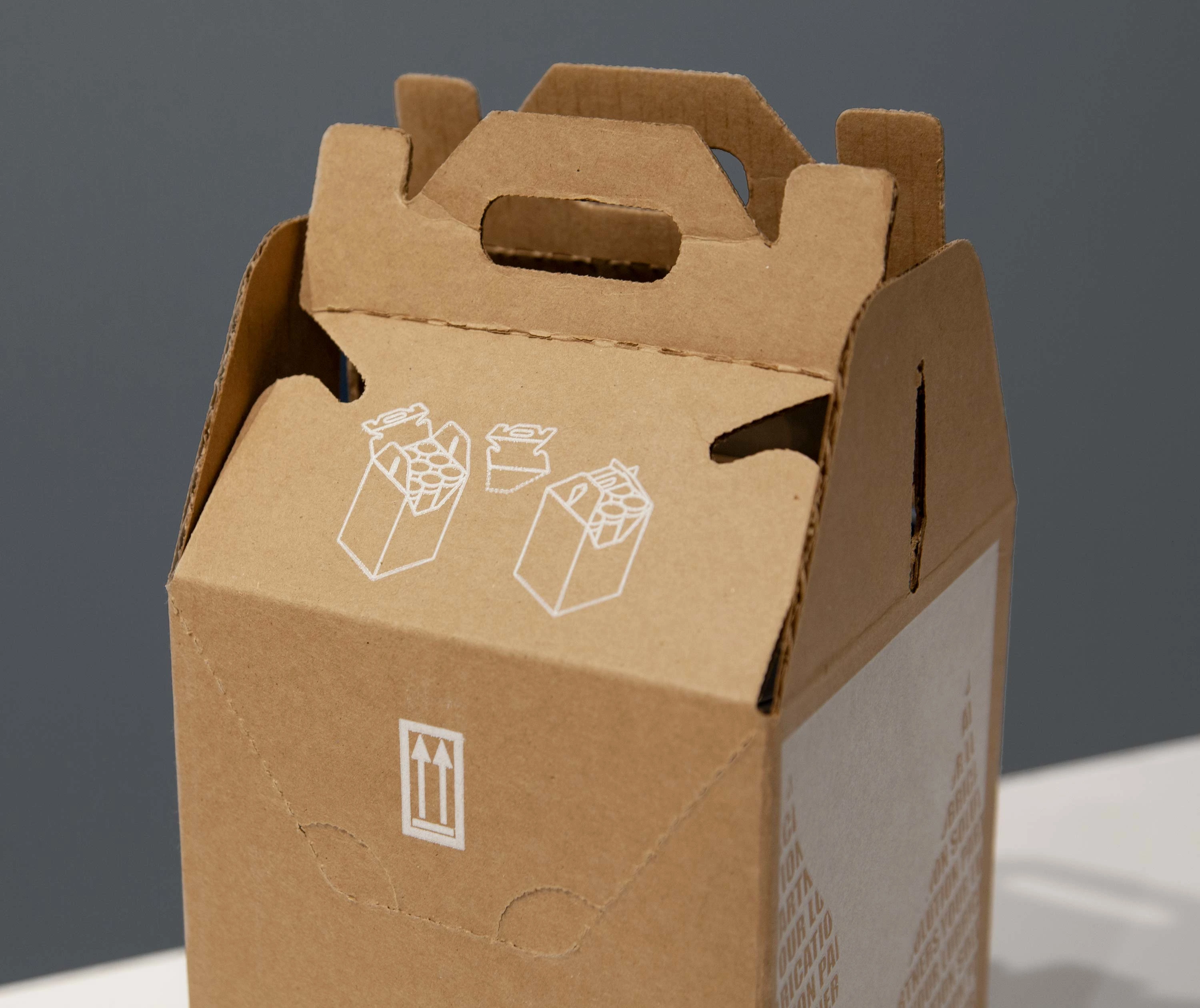 Tear-out portion of inner carton featuring illustration. 