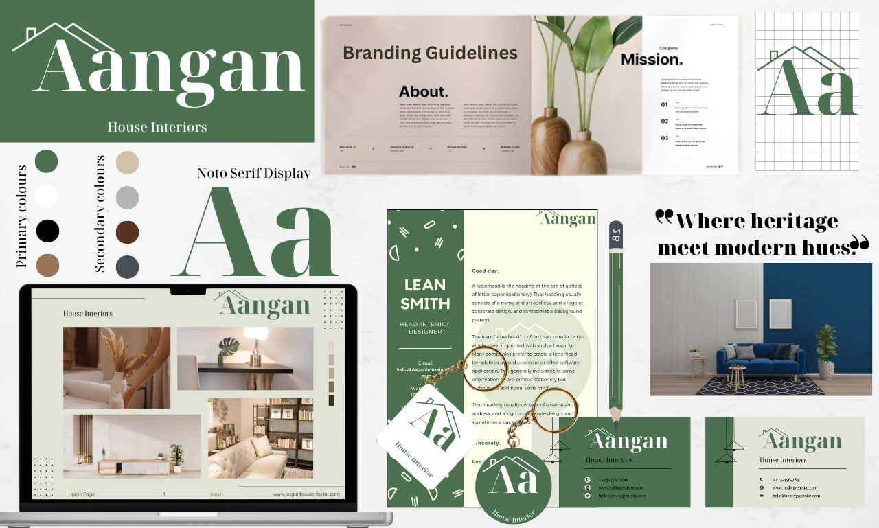 Cohesive Brand identity Overview