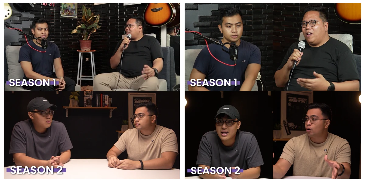 The transformation from Season 1 to Season 2