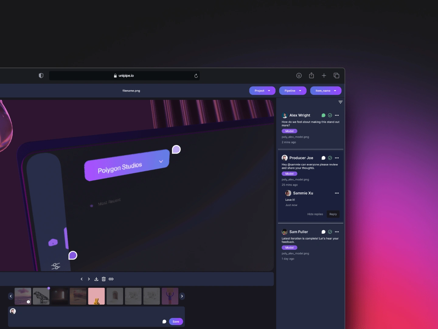 Unipipe - Review Tool