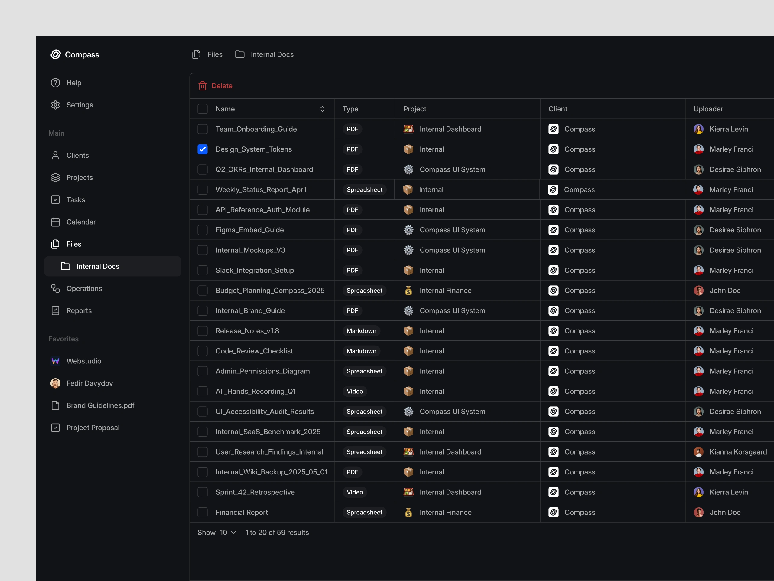 Files Dark Mode