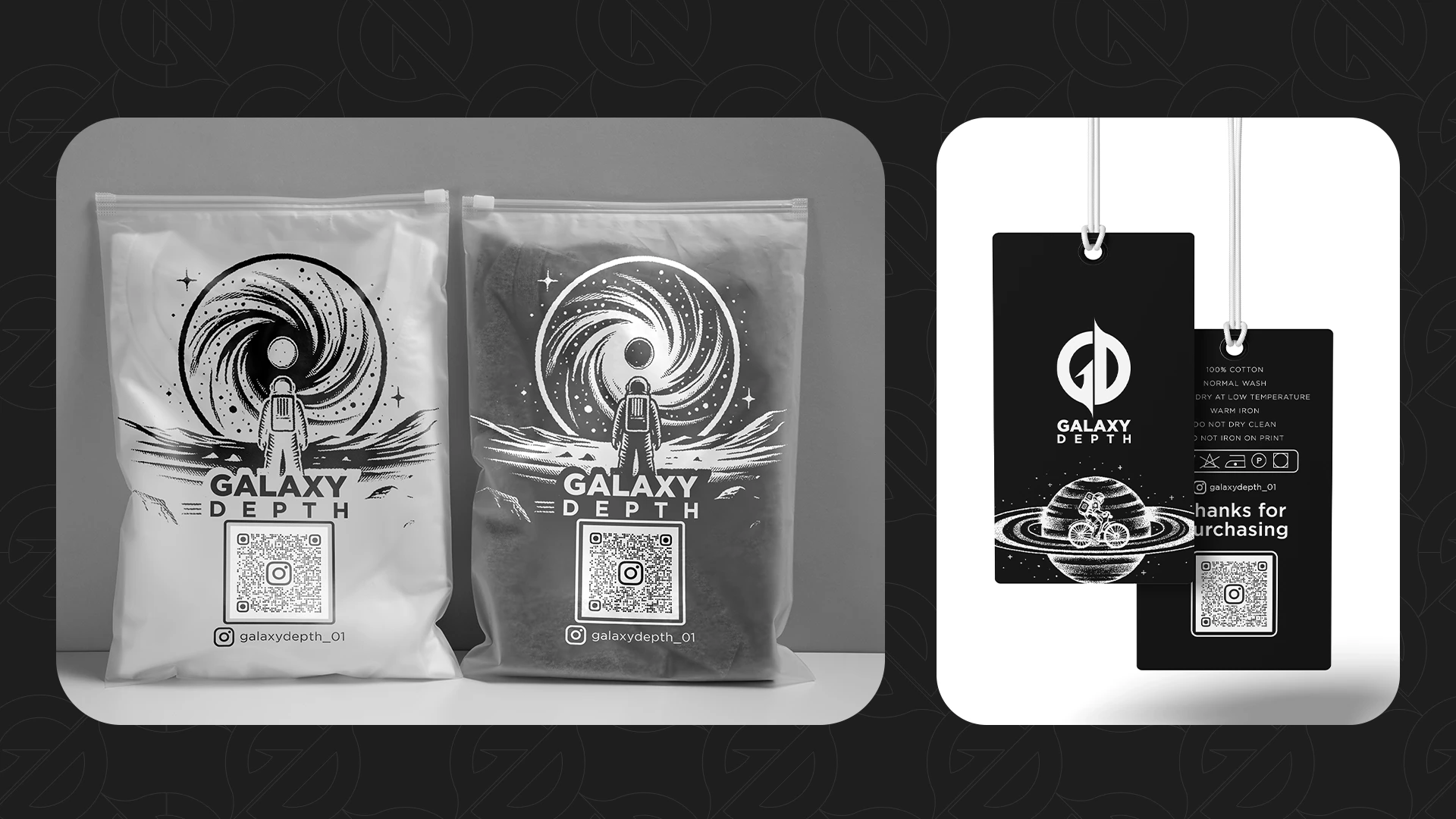 Ziplock and Hand tag design