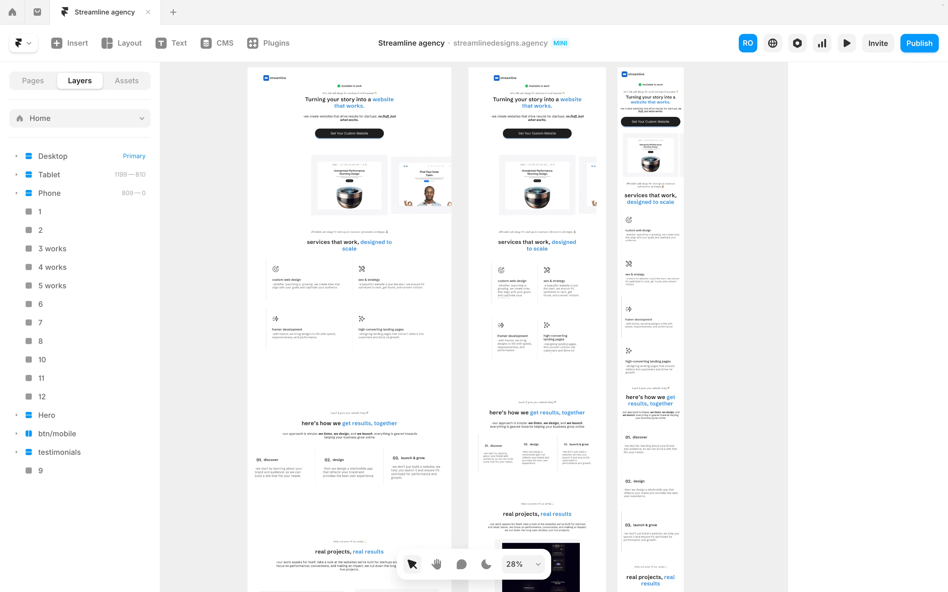 Framer Design
