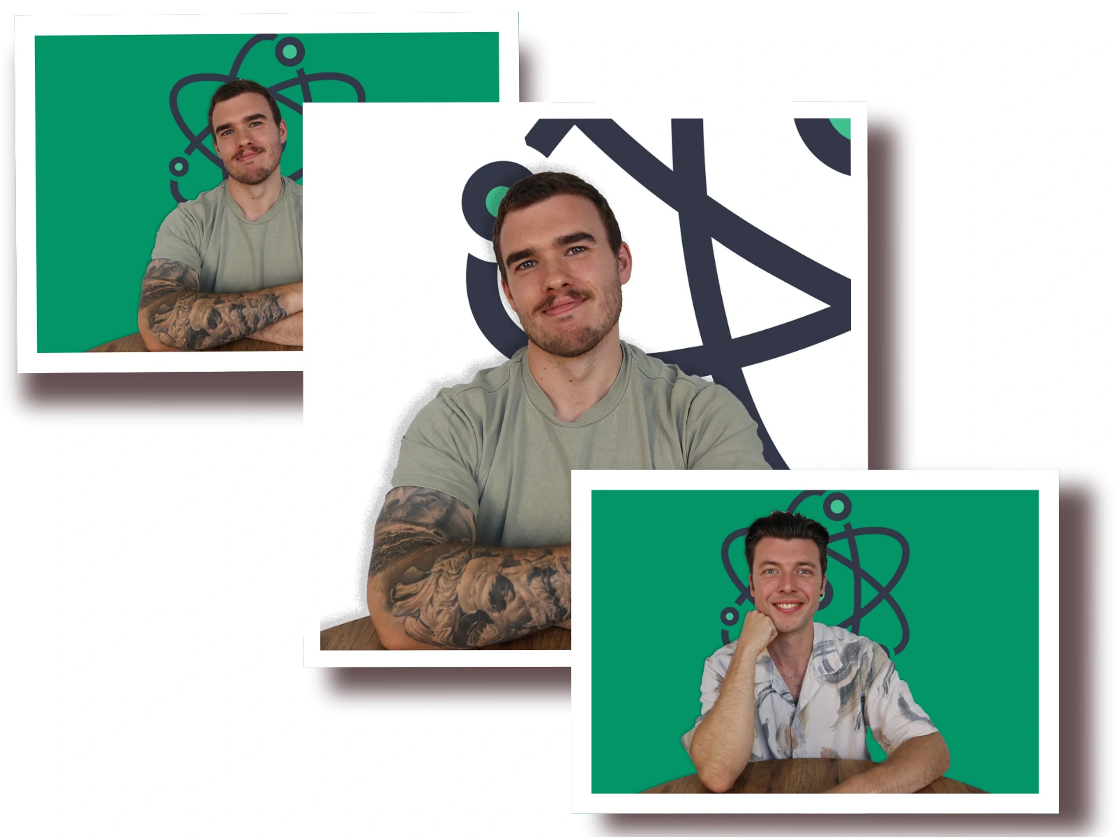 Logicful branded founder headshots