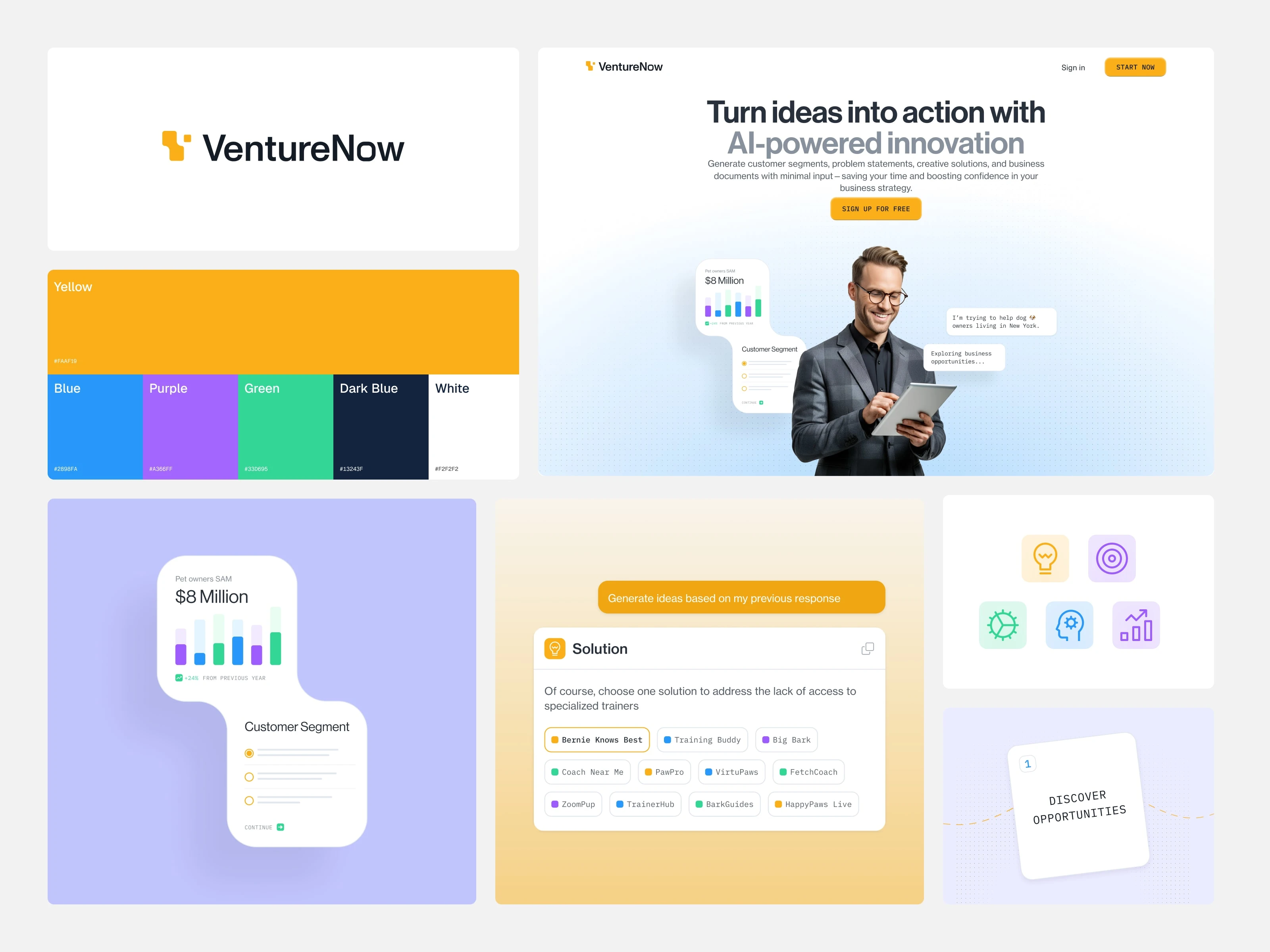 VentureNow Visual Identity