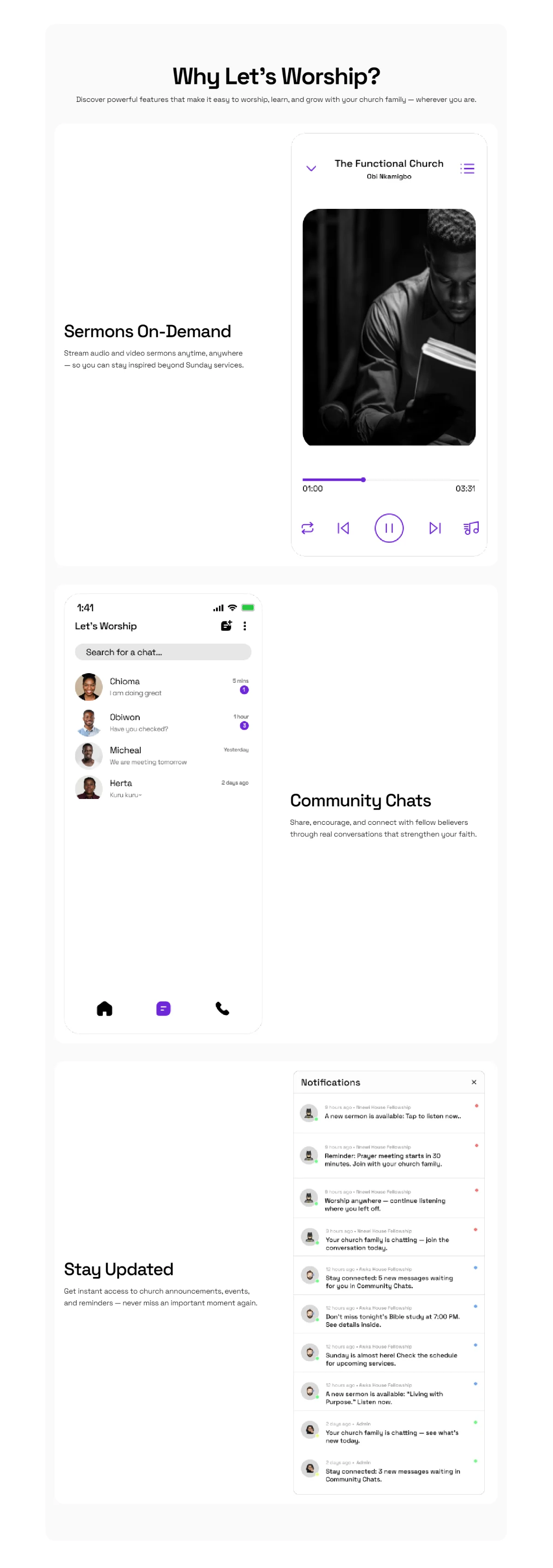 Features Section