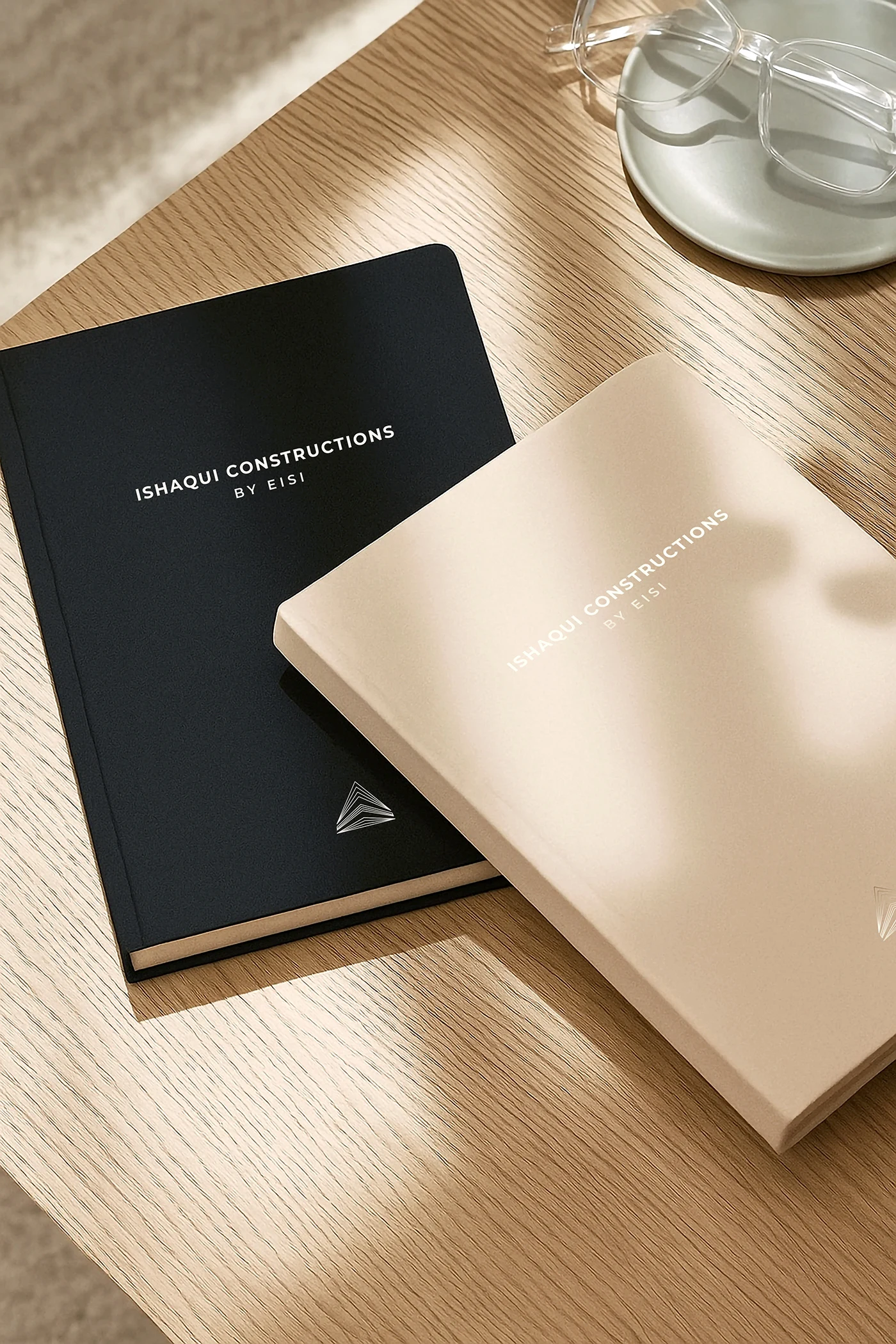 Logo design on notebook, for merchandise