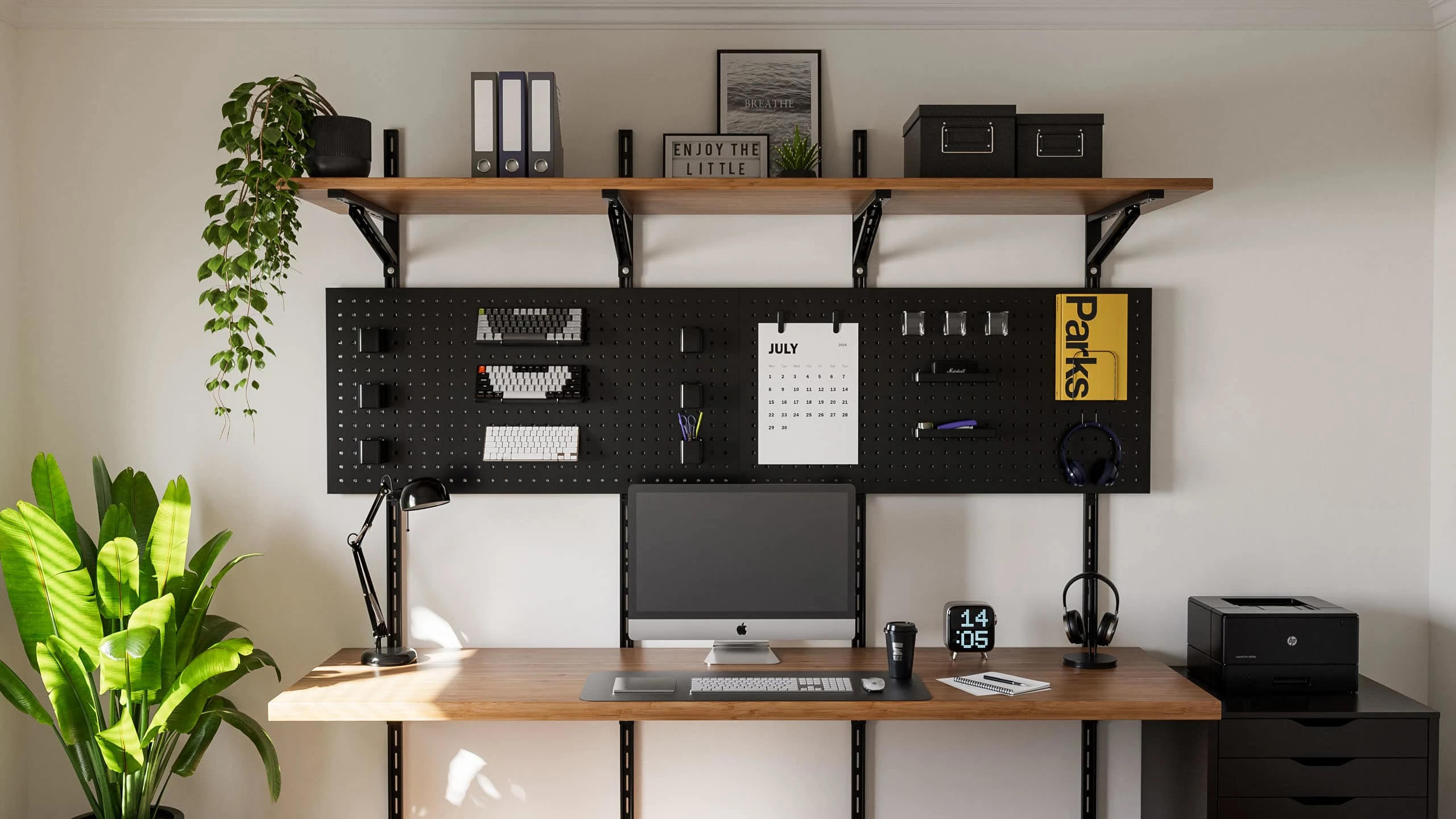 Home Office - Front Medium Shot