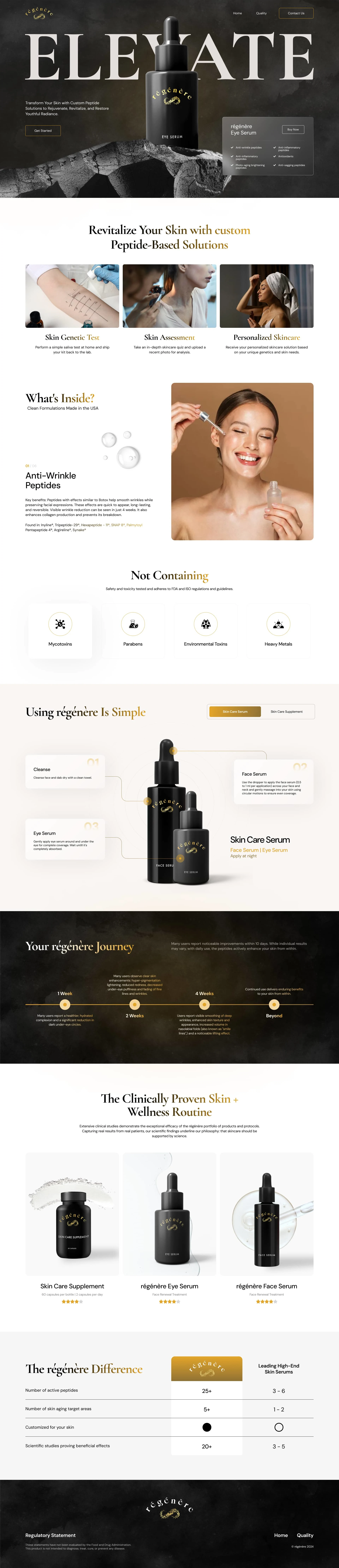 Shopify Website Design + Development for Cosmetic Brand