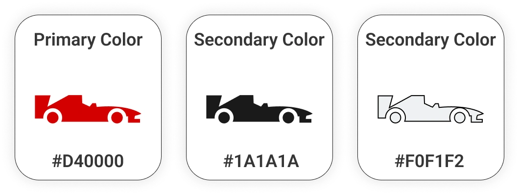 Color Palette of Apex Finish