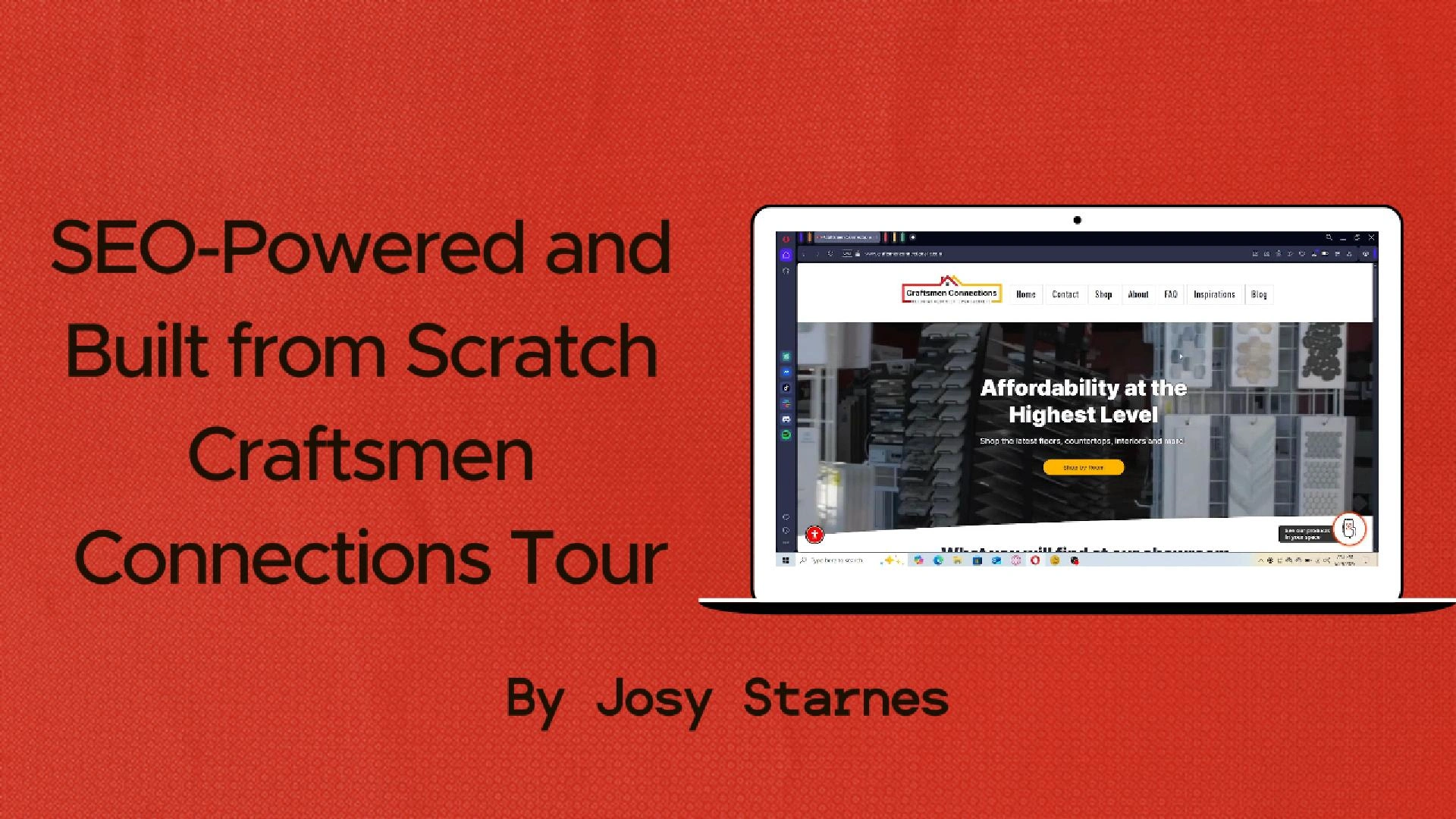 A quick view of Craftsmen Connections video linked above. 