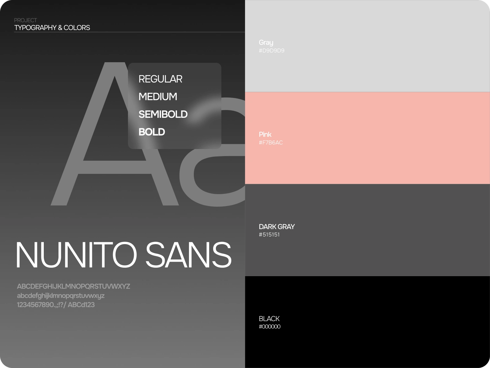 Web-design | UX/UI | Webflow - Typography